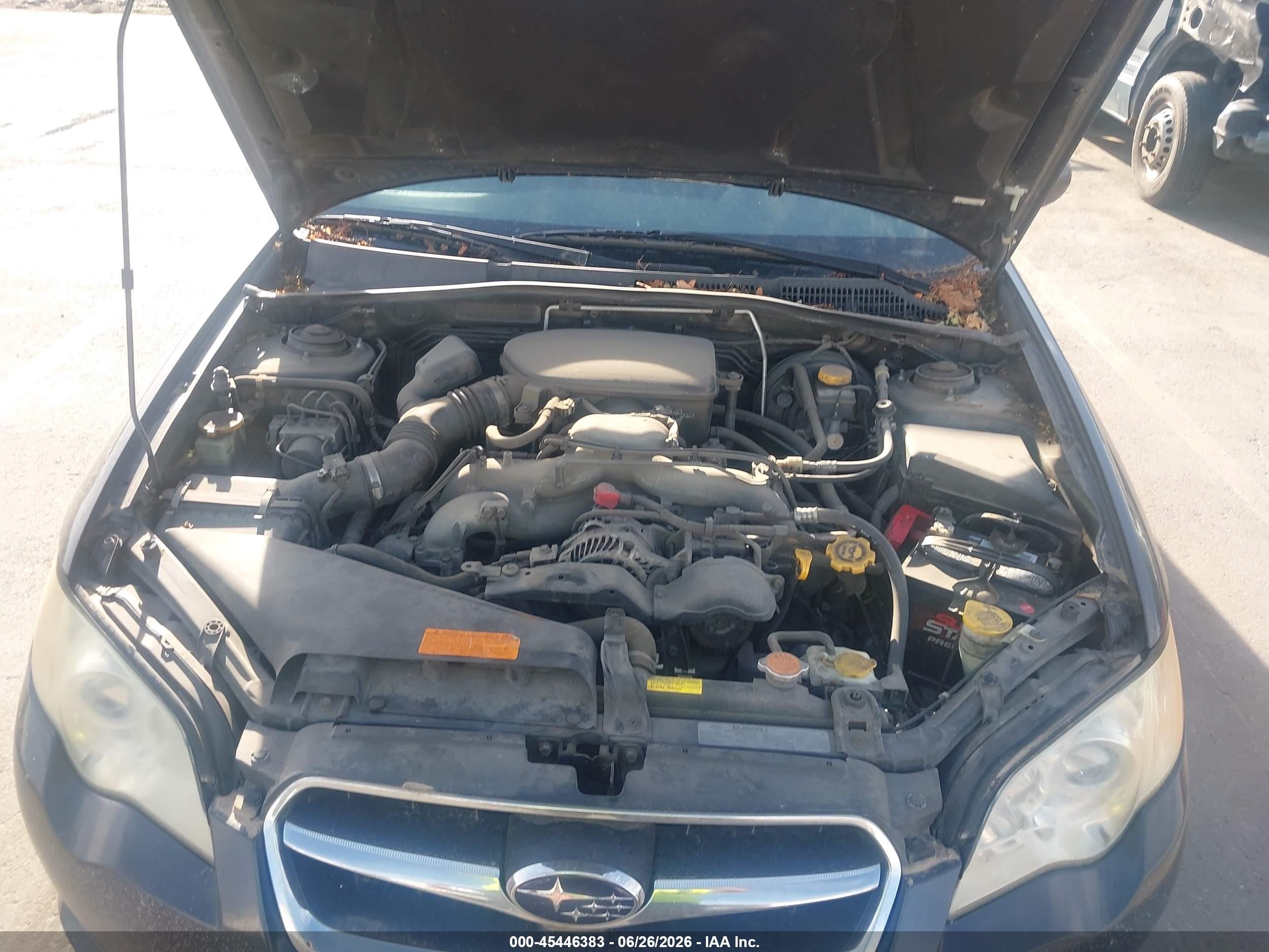2008 Subaru Legacy (natl) Ltd/ltd W/vdc Blue vin: 4S3BL626187200554
