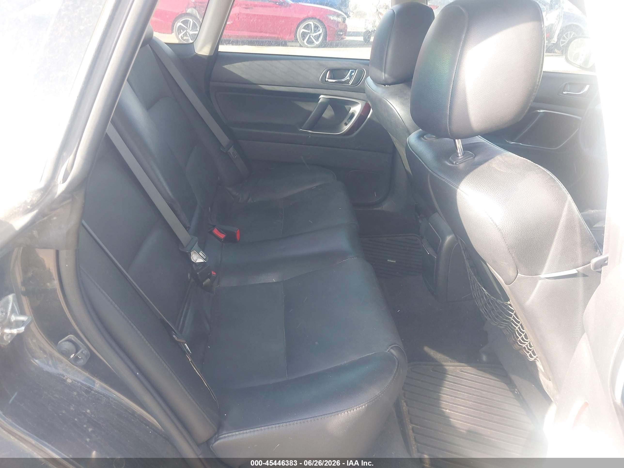 2008 Subaru Legacy (natl) Ltd/ltd W/vdc Blue vin: 4S3BL626187200554