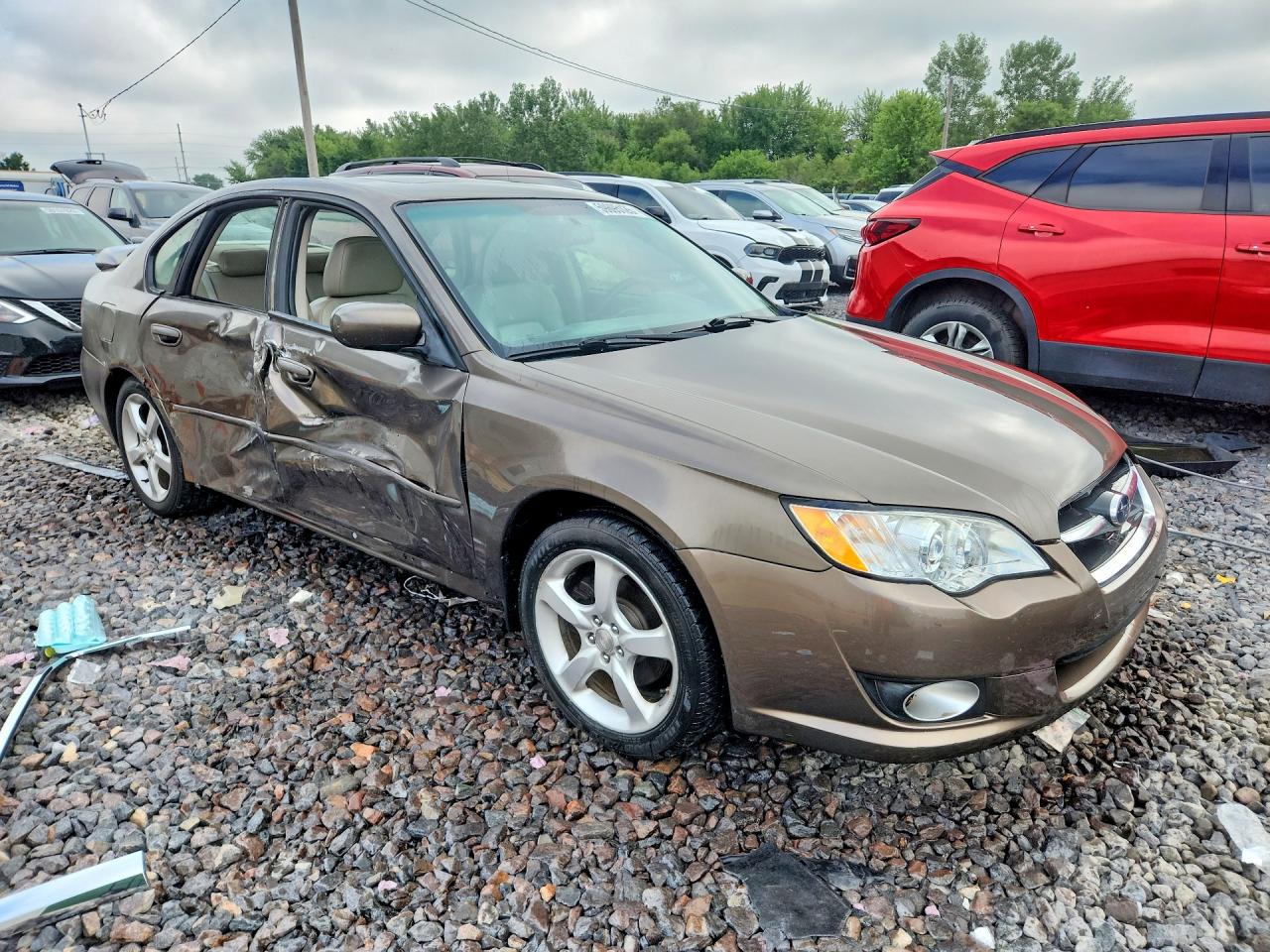 2008 Subaru Legacy 2.5i Limited Brown vin: 4S3BL626187219010