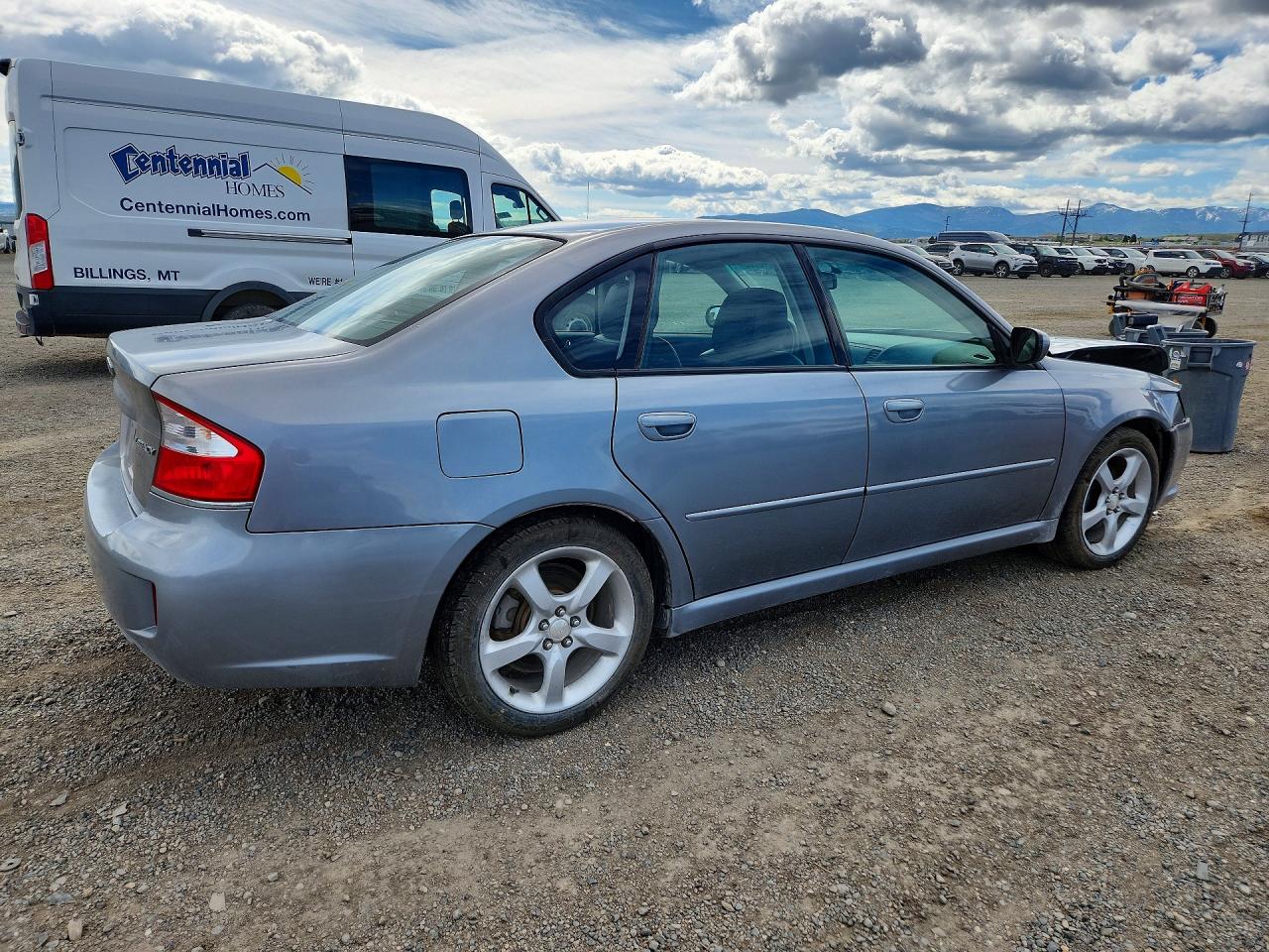 2009 Subaru Legacy 2.5i Limited Blue vin: 4S3BL626197211779