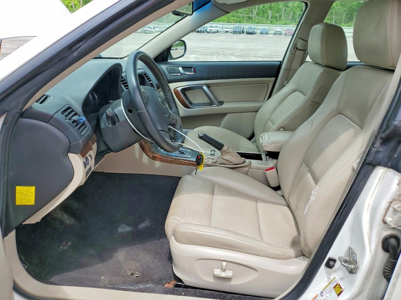 2009 Subaru Legacy 2.5i Limited White vin: 4S3BL626297229871