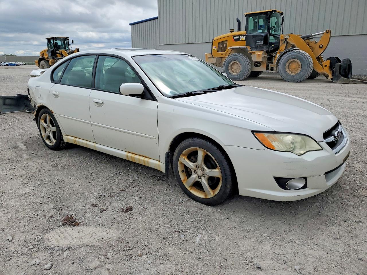 2009 Subaru Legacy 2.5i Limited White vin: 4S3BL626297229871