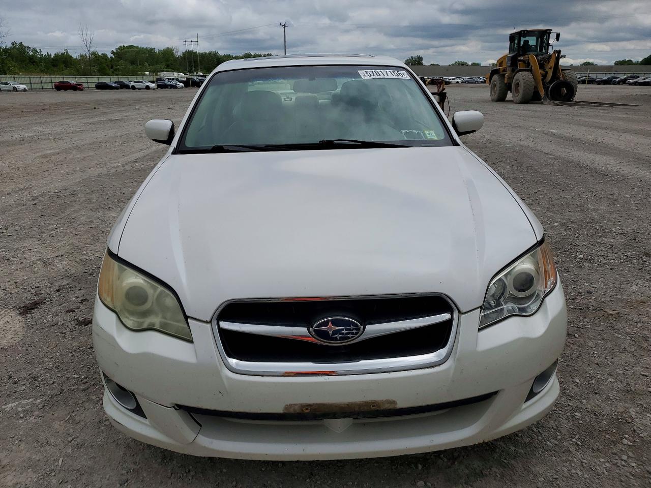 2009 Subaru Legacy 2.5i Limited White vin: 4S3BL626297229871