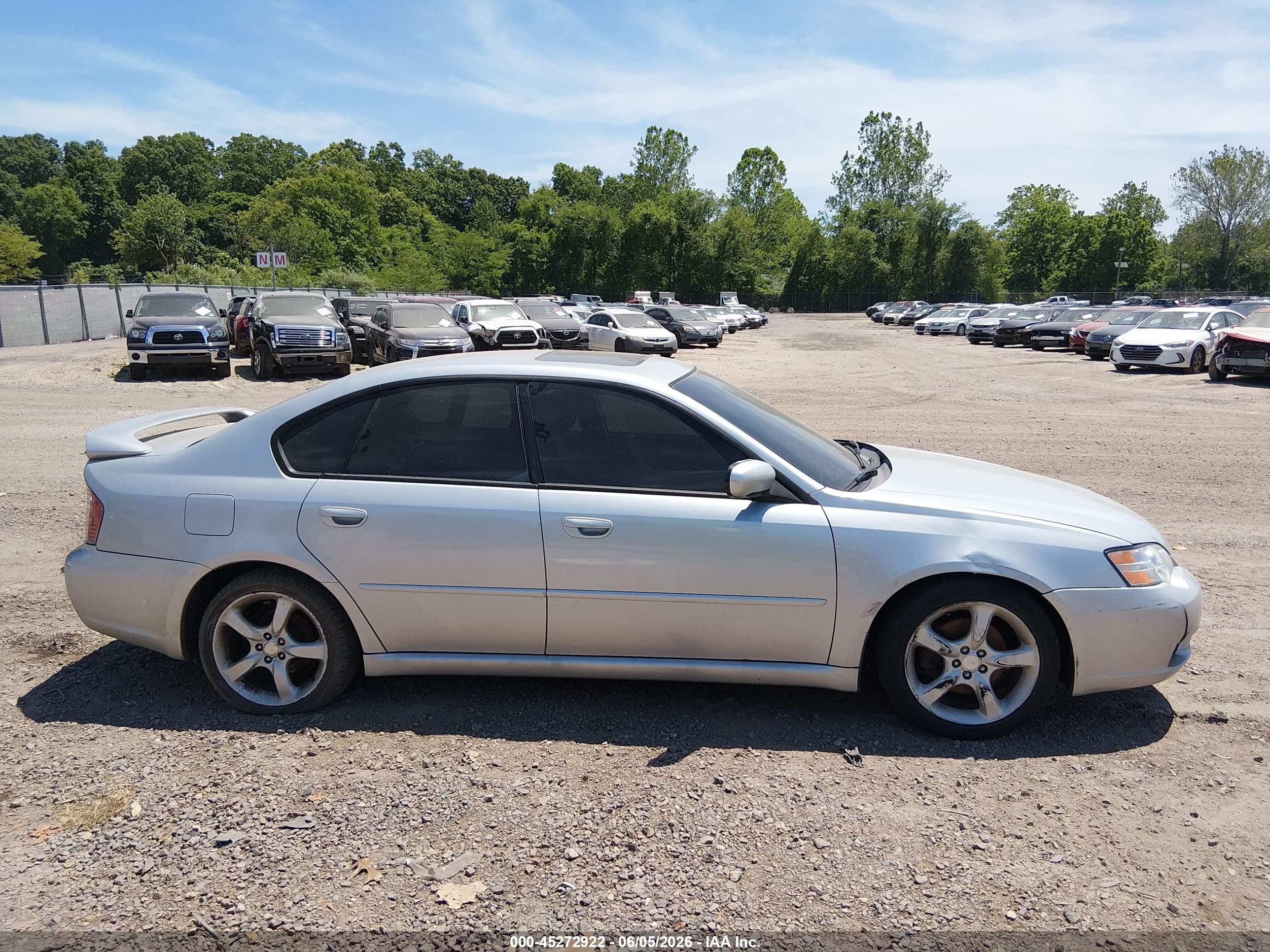 2007 Subaru Legacy 2.5i Limited Silver vin: 4S3BL626377202742
