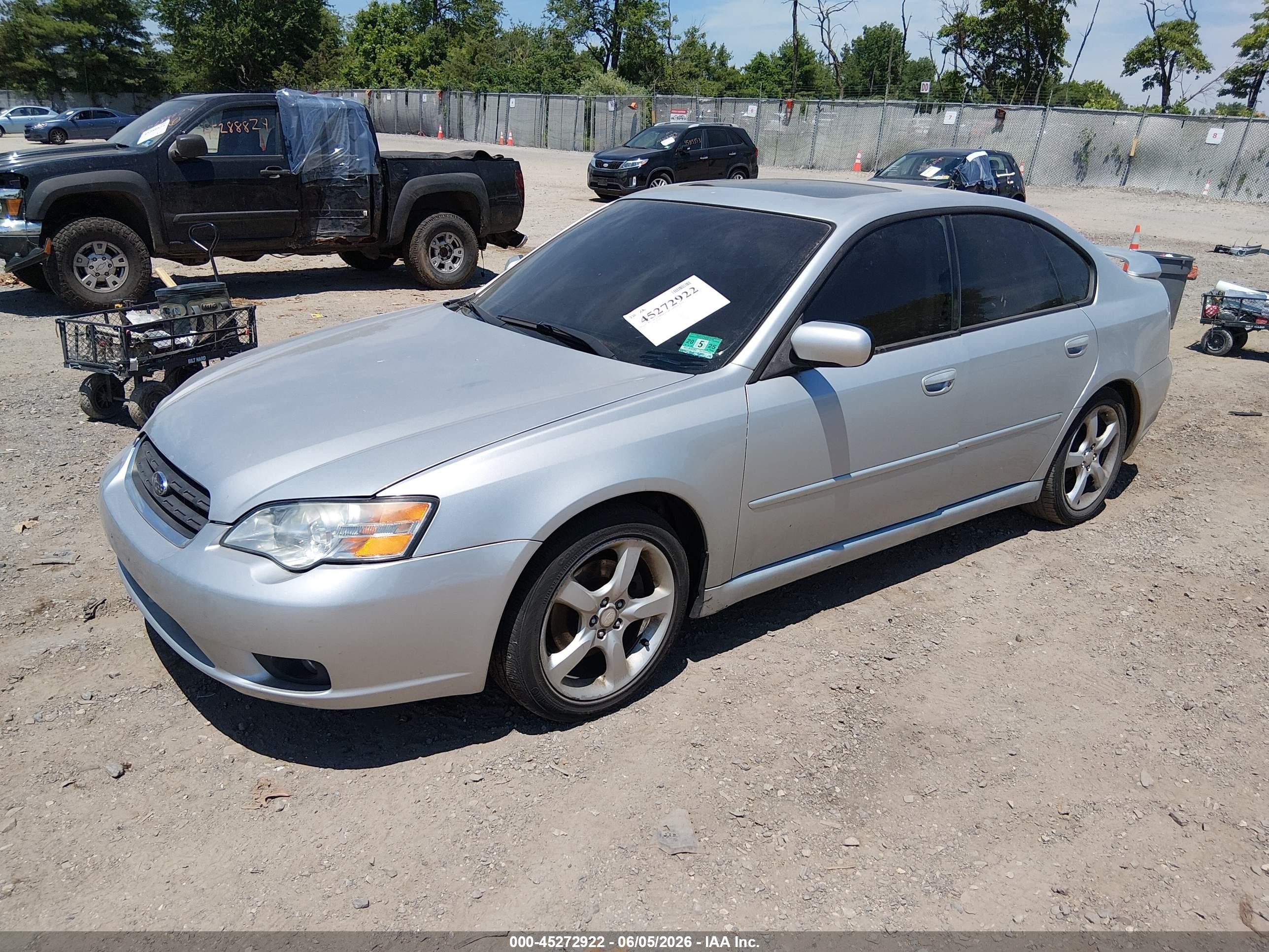 2007 Subaru Legacy 2.5i Limited Silver vin: 4S3BL626377202742