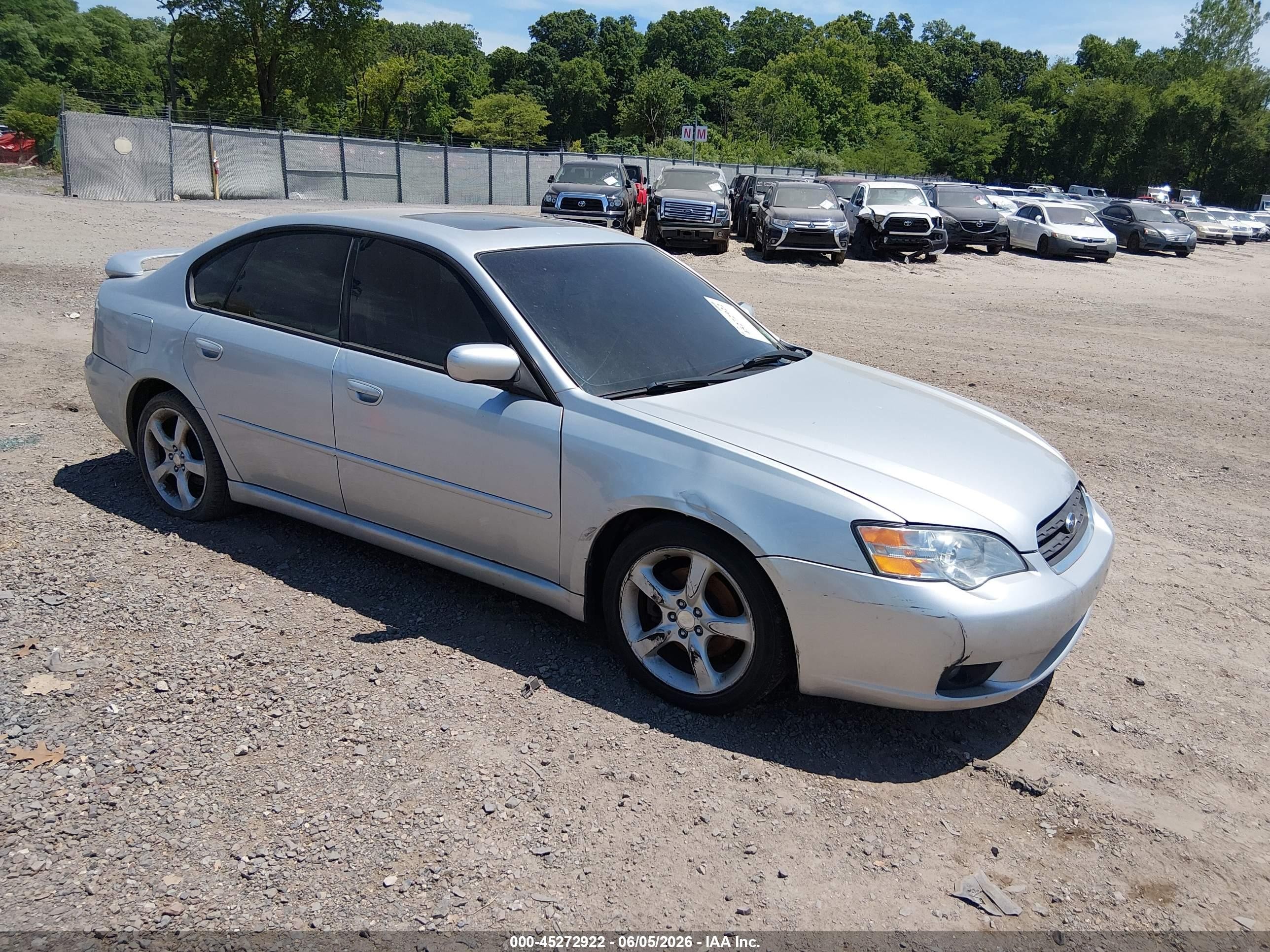 2007 Subaru Legacy 2.5i Limited Silver vin: 4S3BL626377202742