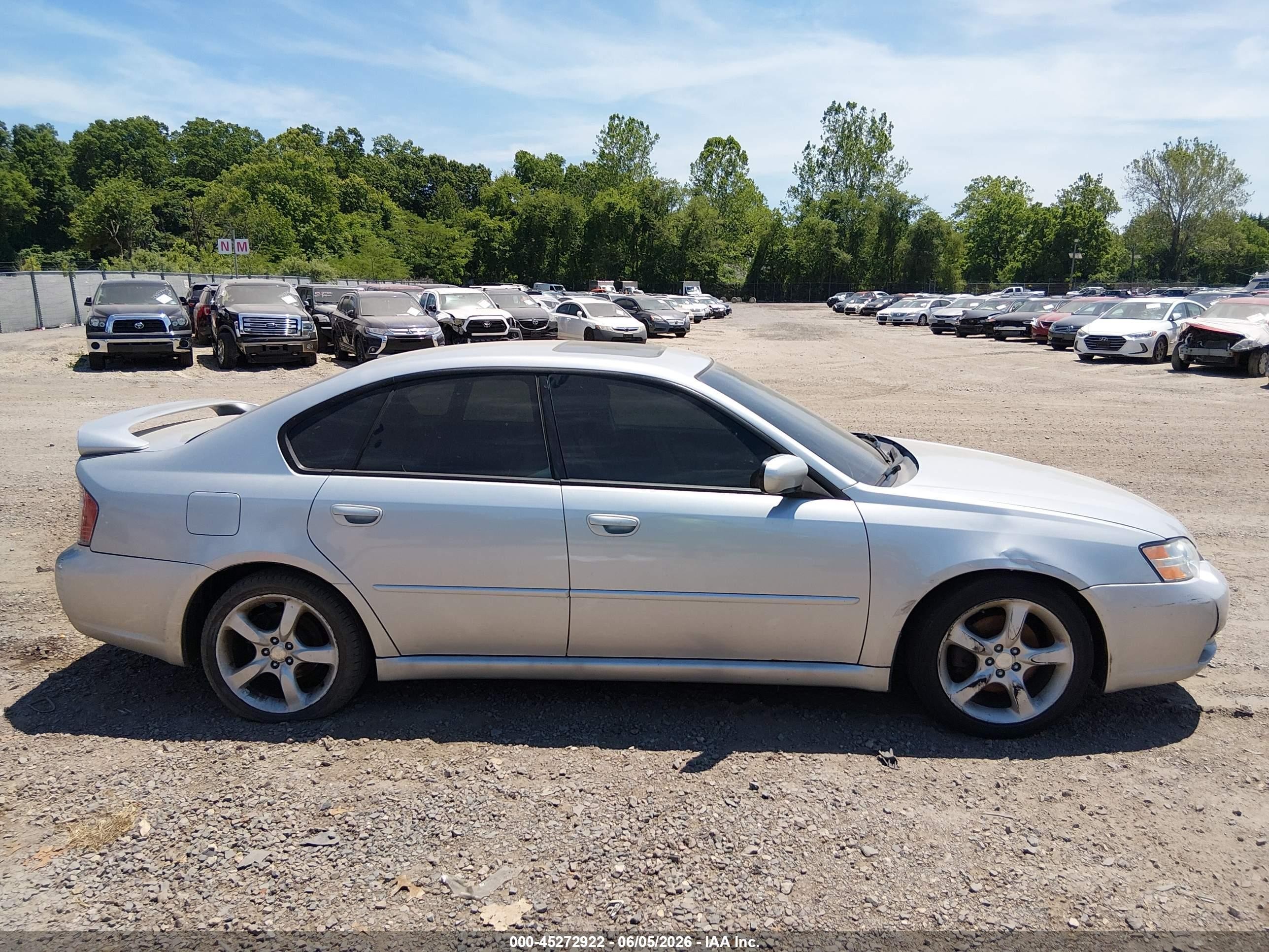 2007 Subaru Legacy 2.5i Limited Silver vin: 4S3BL626377202742