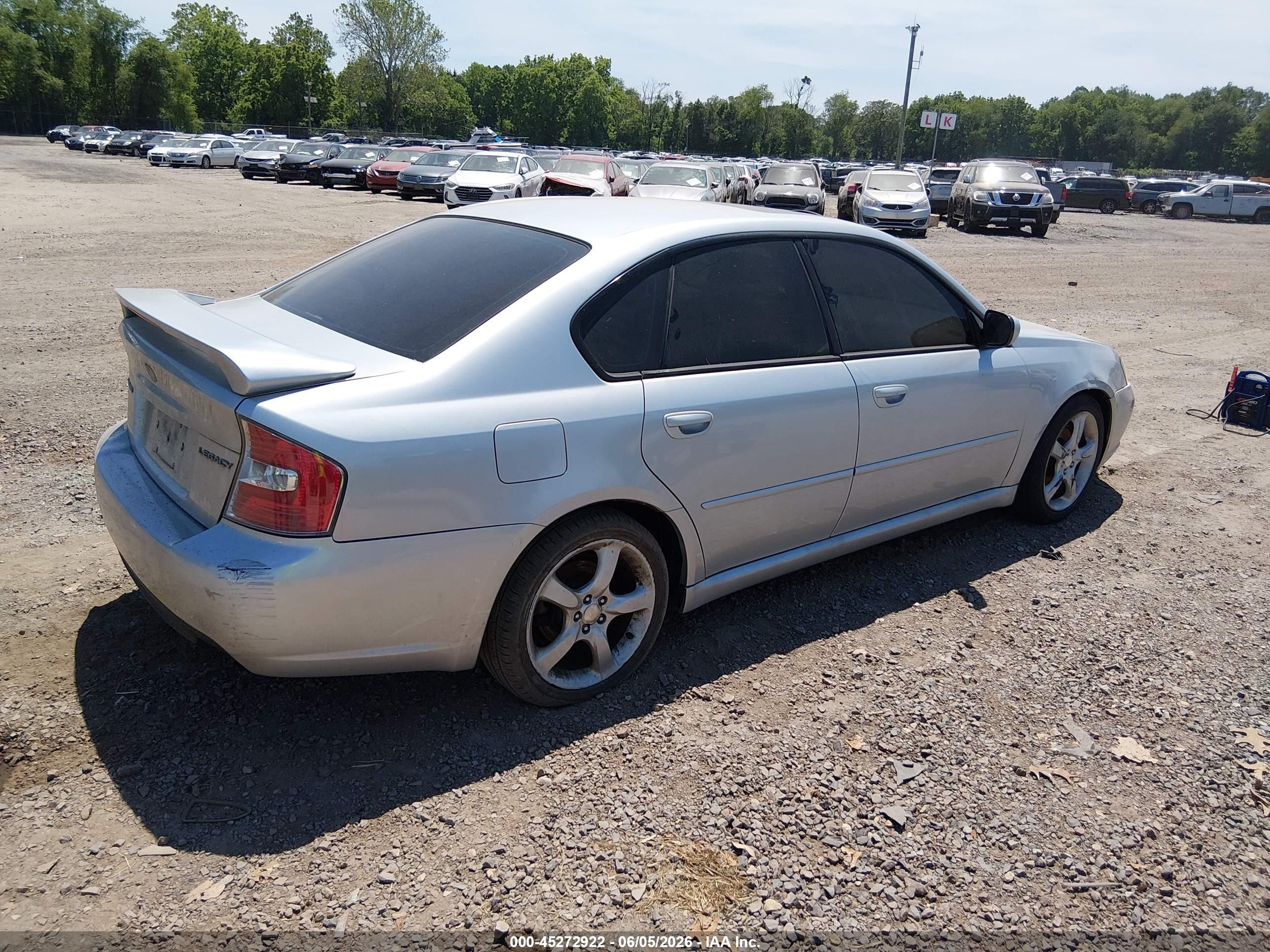 2007 Subaru Legacy 2.5i Limited Silver vin: 4S3BL626377202742