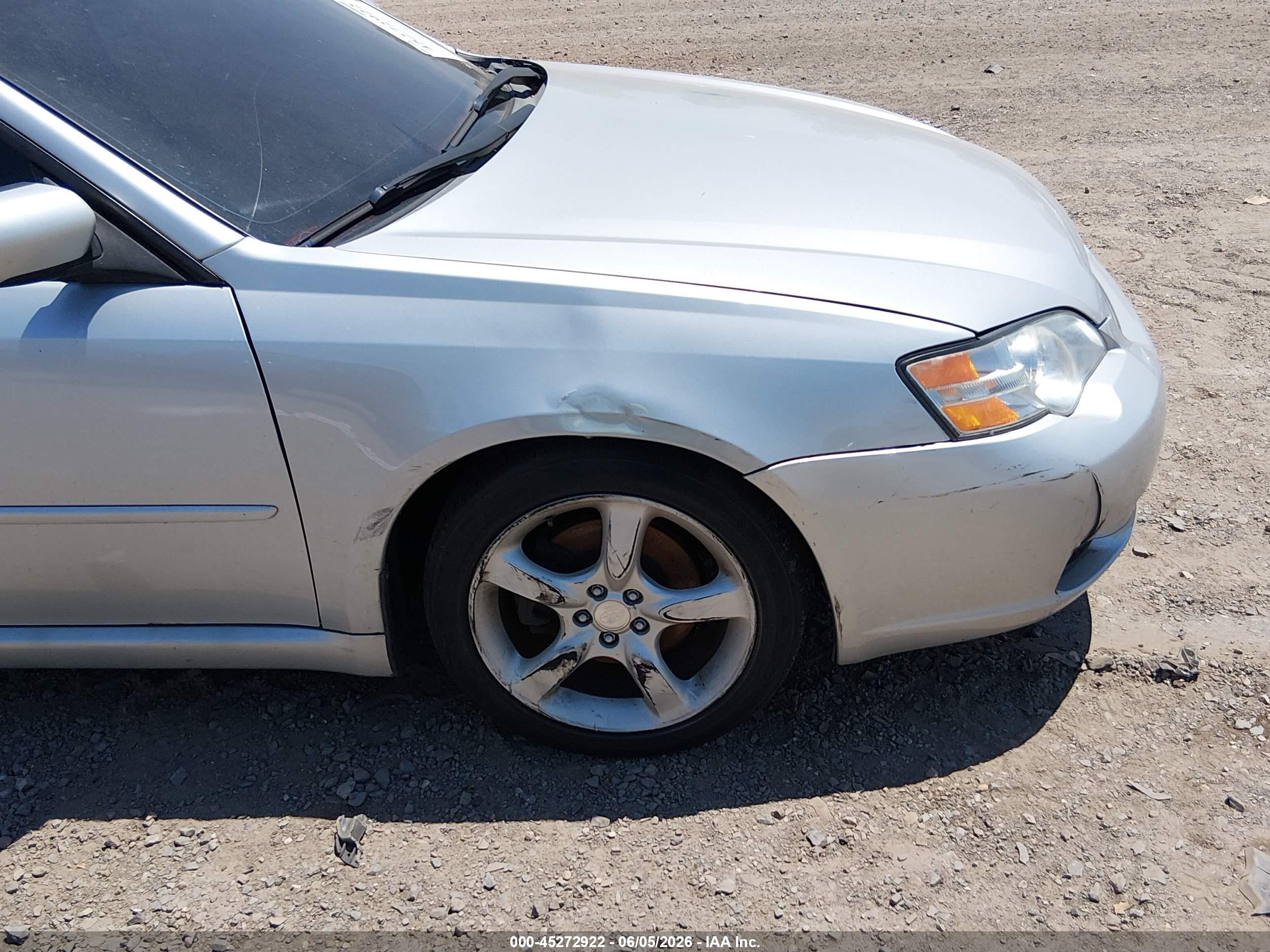 2007 Subaru Legacy 2.5i Limited Silver vin: 4S3BL626377202742
