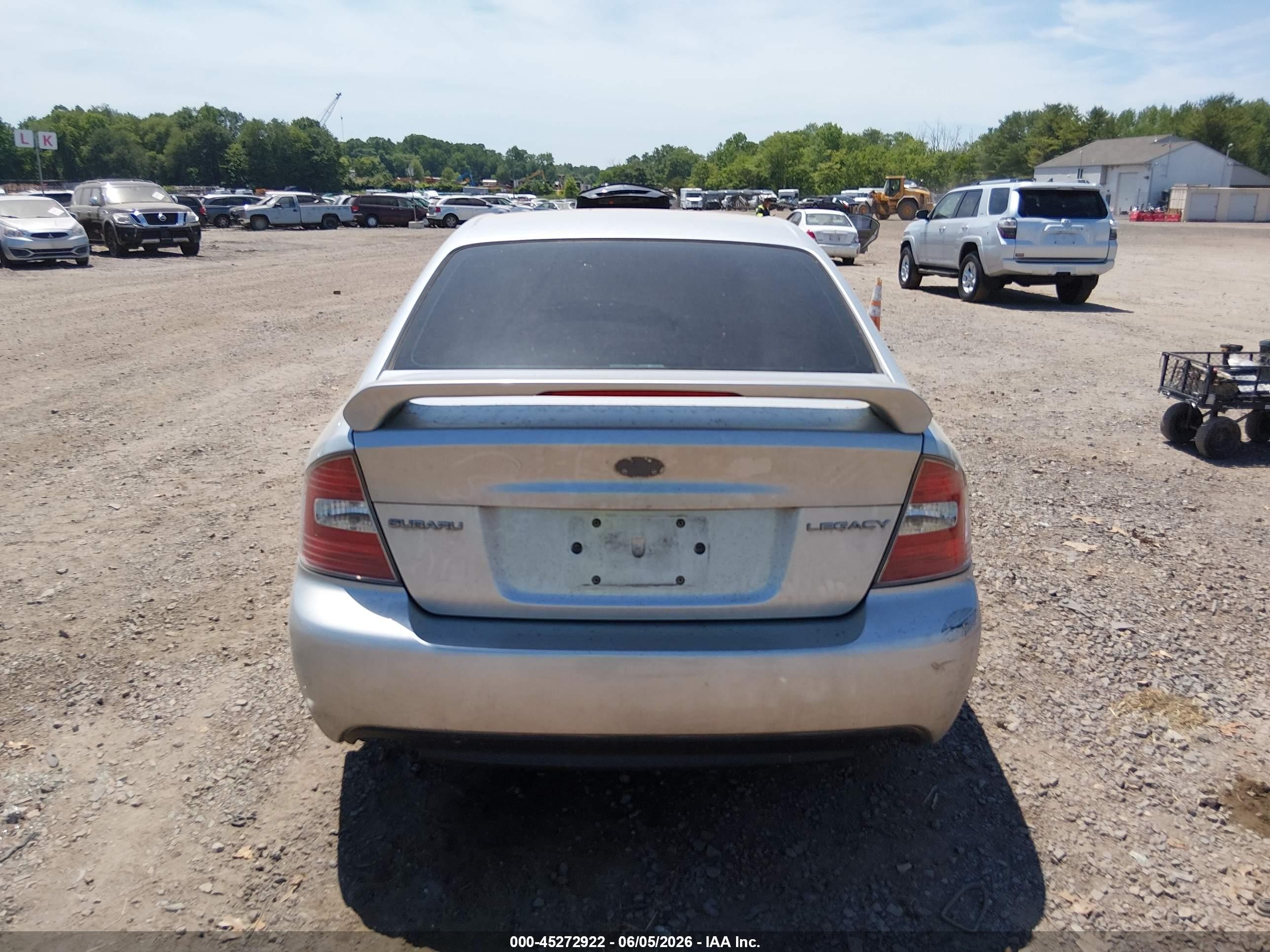 2007 Subaru Legacy 2.5i Limited Silver vin: 4S3BL626377202742