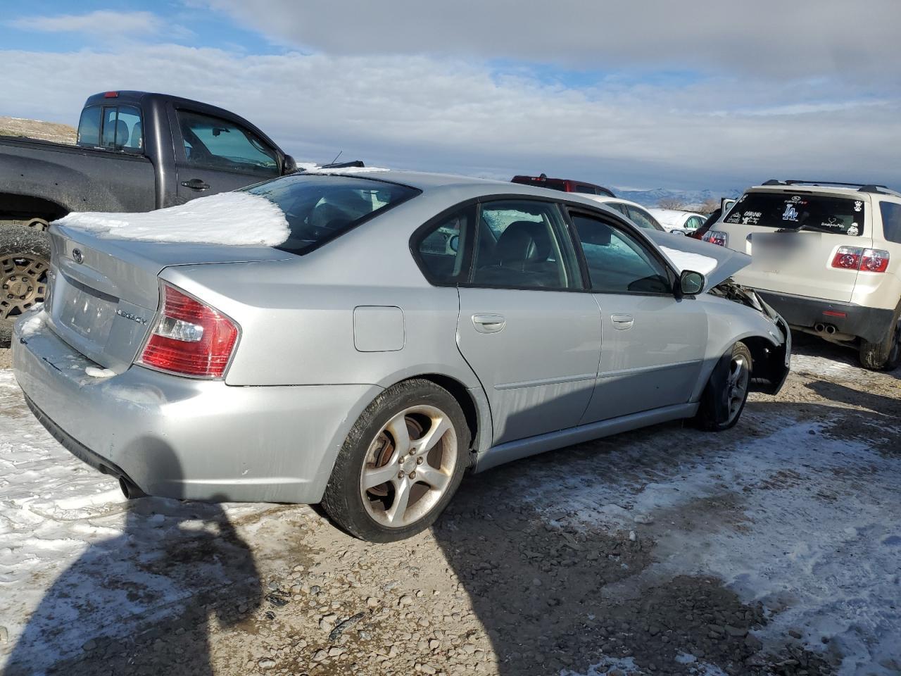2007 Subaru Legacy Silver vin: 4S3BL626377204250
