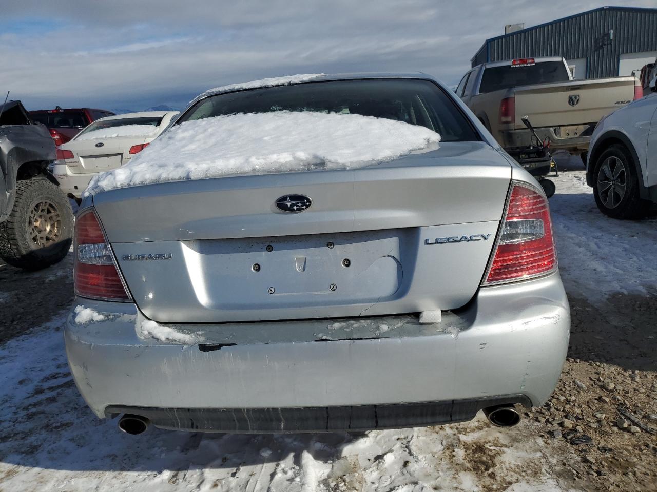 2007 Subaru Legacy Silver vin: 4S3BL626377204250