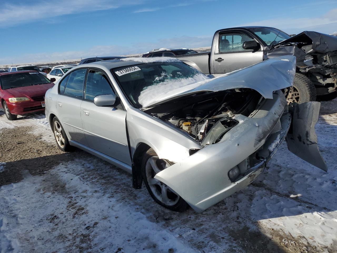 2007 Subaru Legacy Silver vin: 4S3BL626377204250