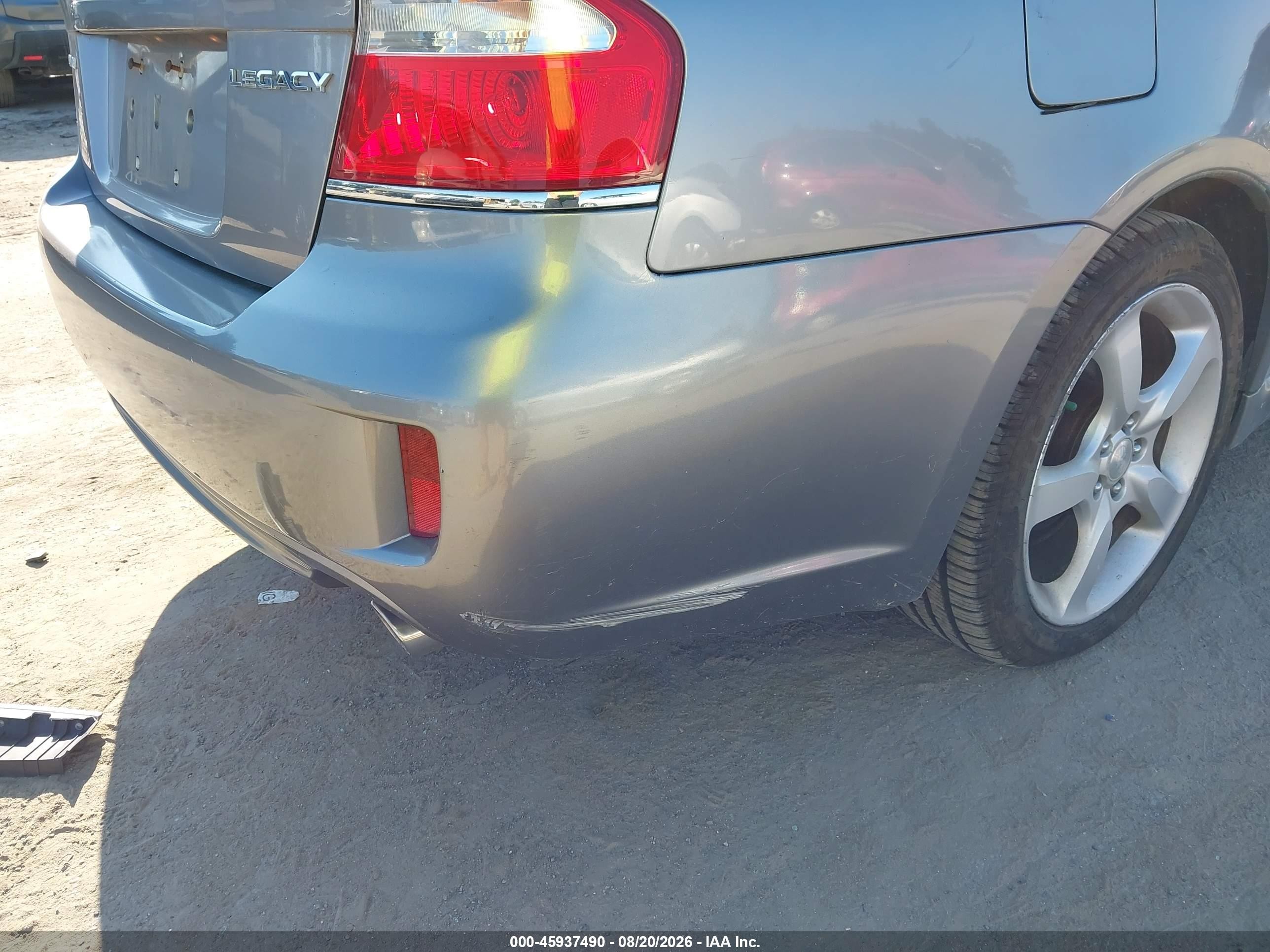 2008 Subaru Legacy 2.5i Limited Silver vin: 4S3BL626387214522