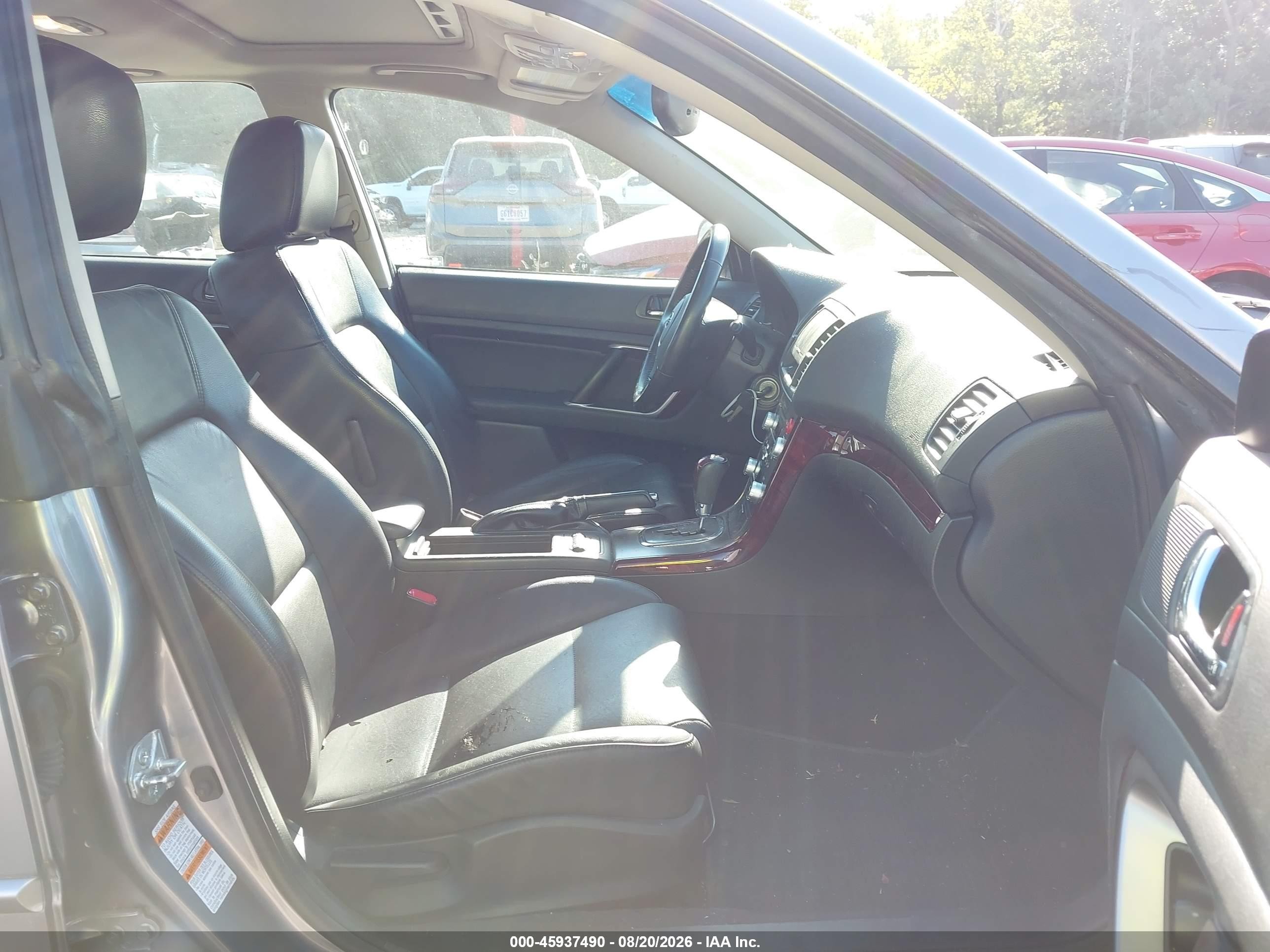 2008 Subaru Legacy 2.5i Limited Silver vin: 4S3BL626387214522