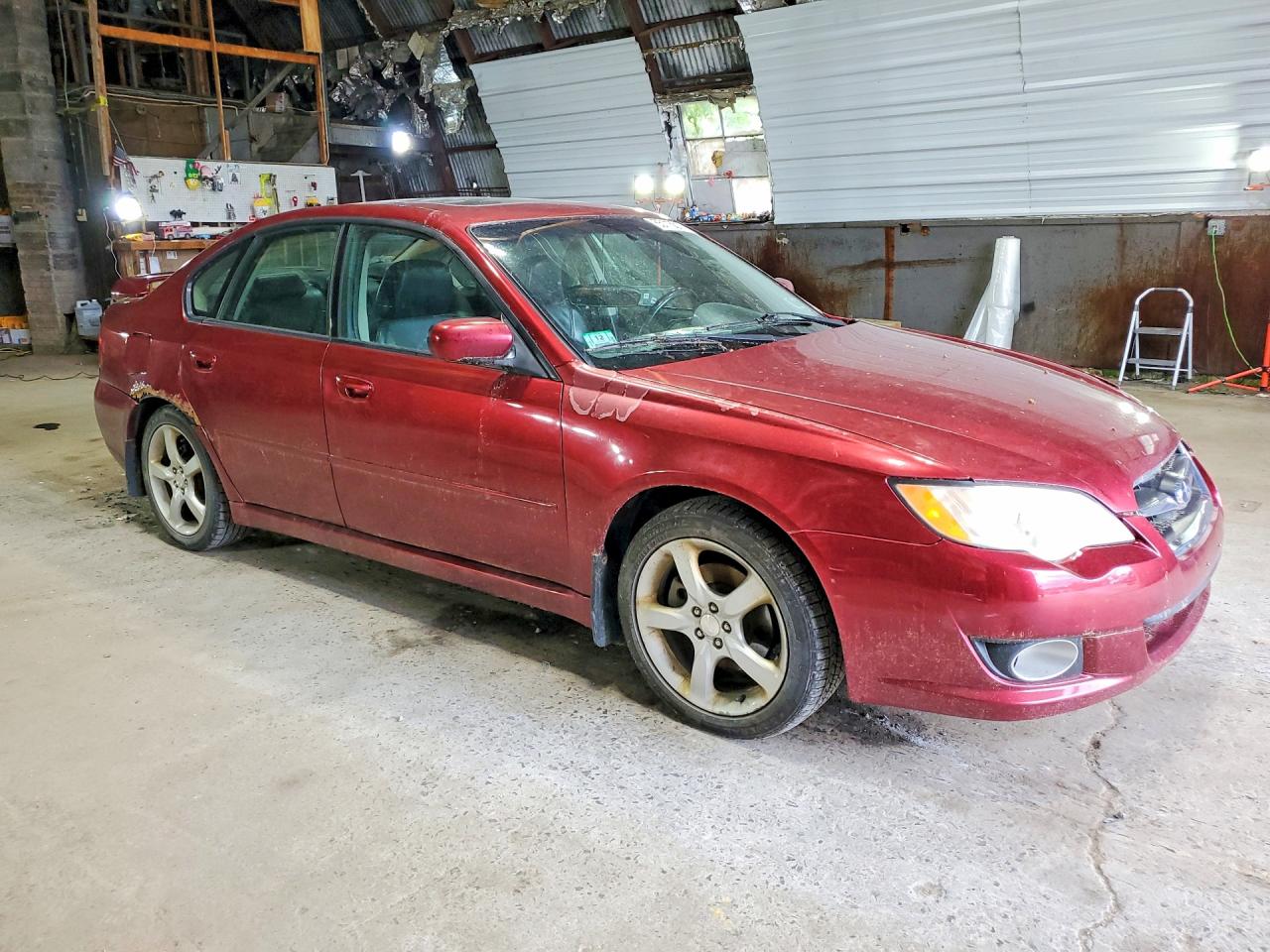 2009 Subaru Legacy 2.5i Limited Burgundy vin: 4S3BL626397225523