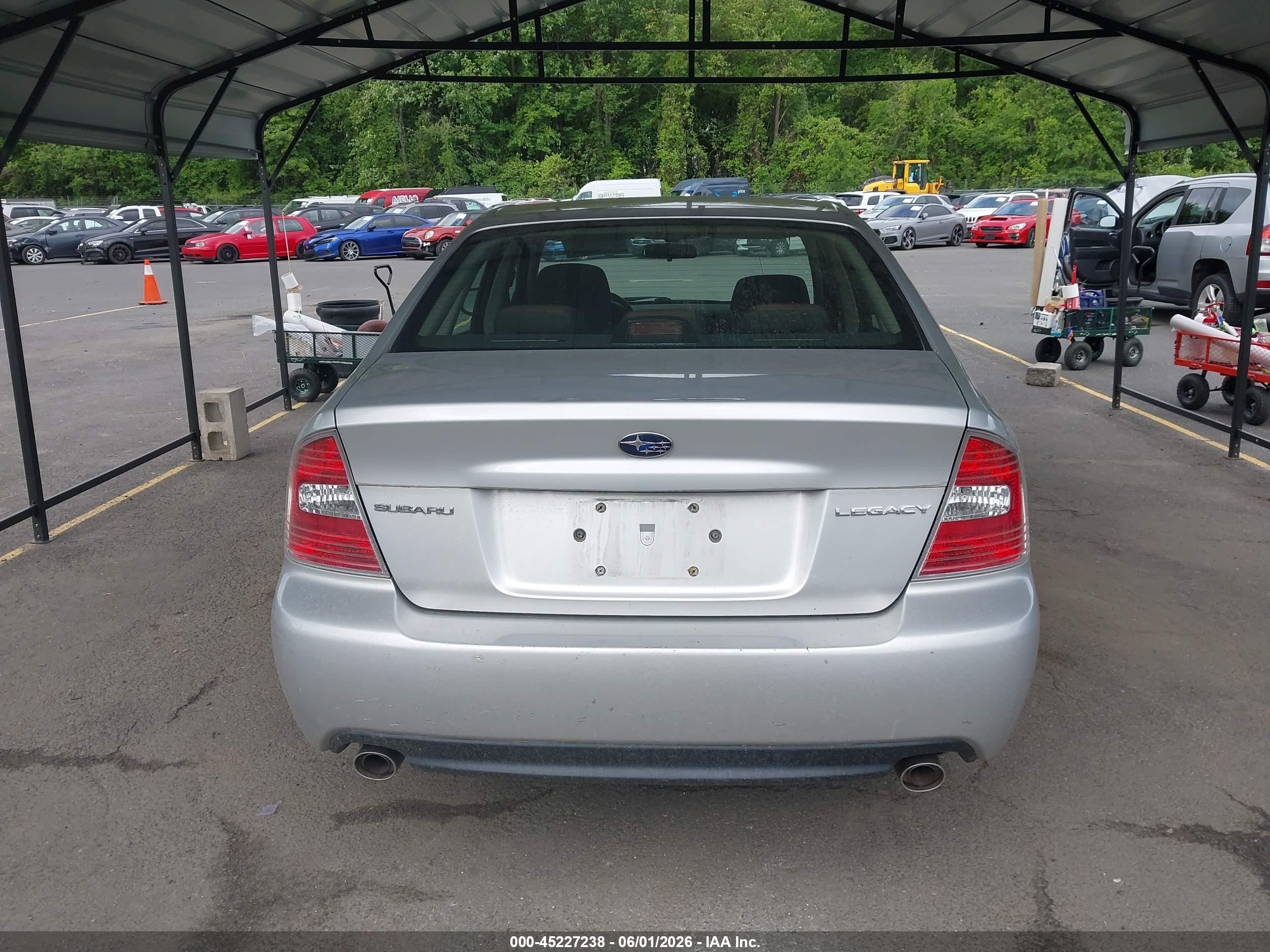 2006 Subaru Legacy 2.5i/2.5i Limited Silver vin: 4S3BL626467205471