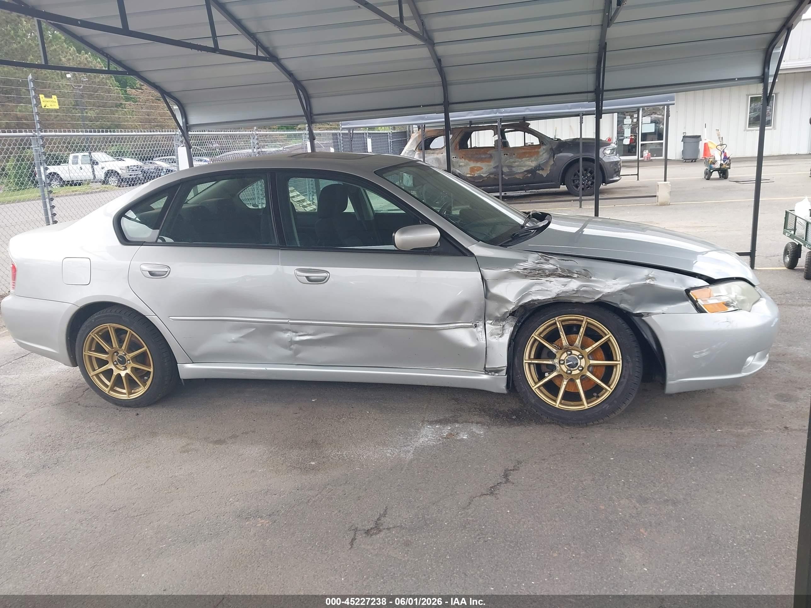 2006 Subaru Legacy 2.5i/2.5i Limited Silver vin: 4S3BL626467205471