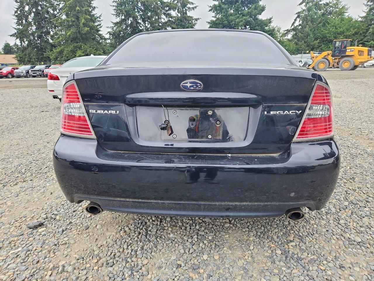 2006 Subaru Legacy 2.5i Limited Black vin: 4S3BL626467220729