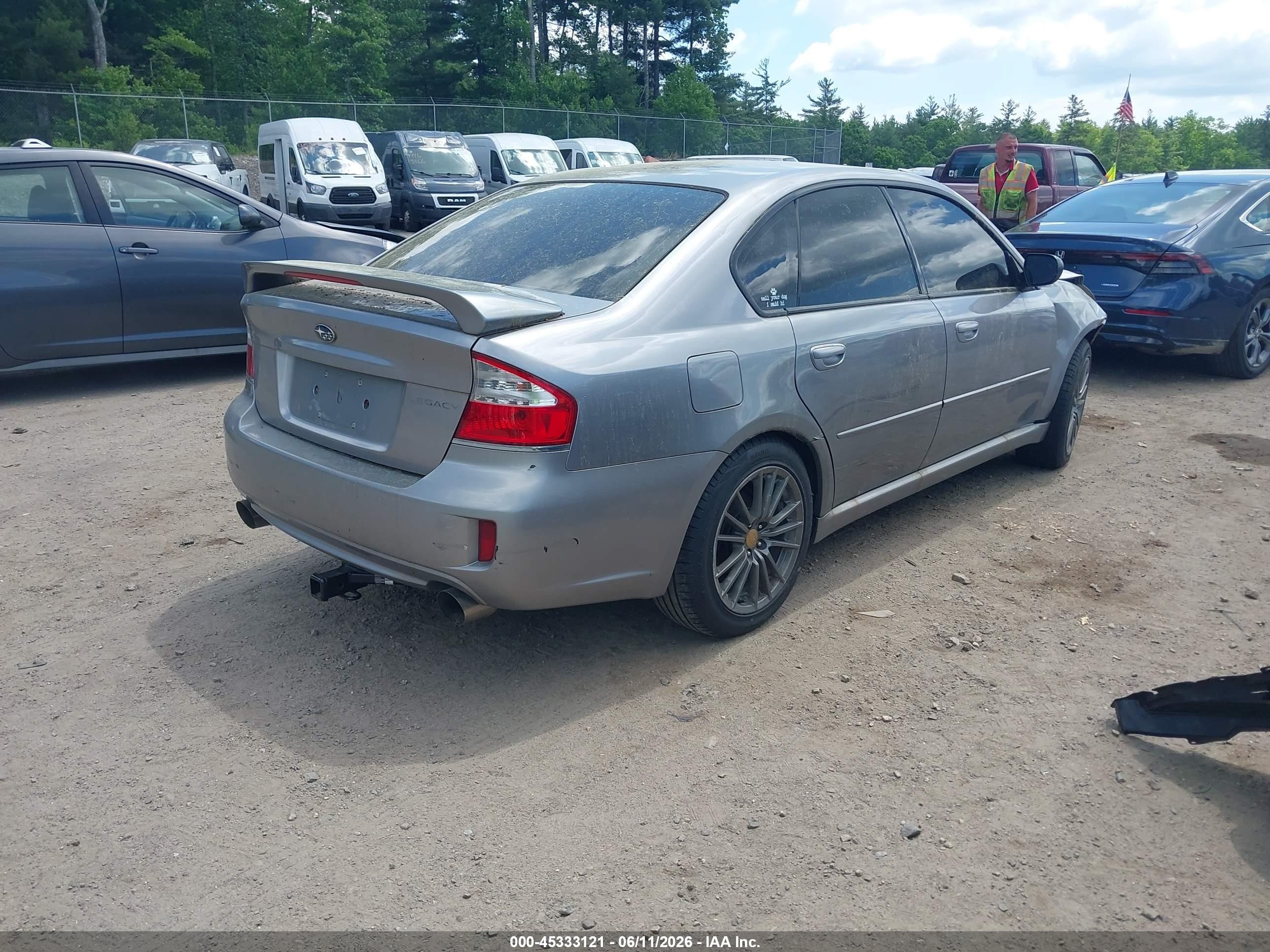 2008 Subaru Legacy 2.5i Limited/ltd W/vdc Gray vin: 4S3BL626487207319