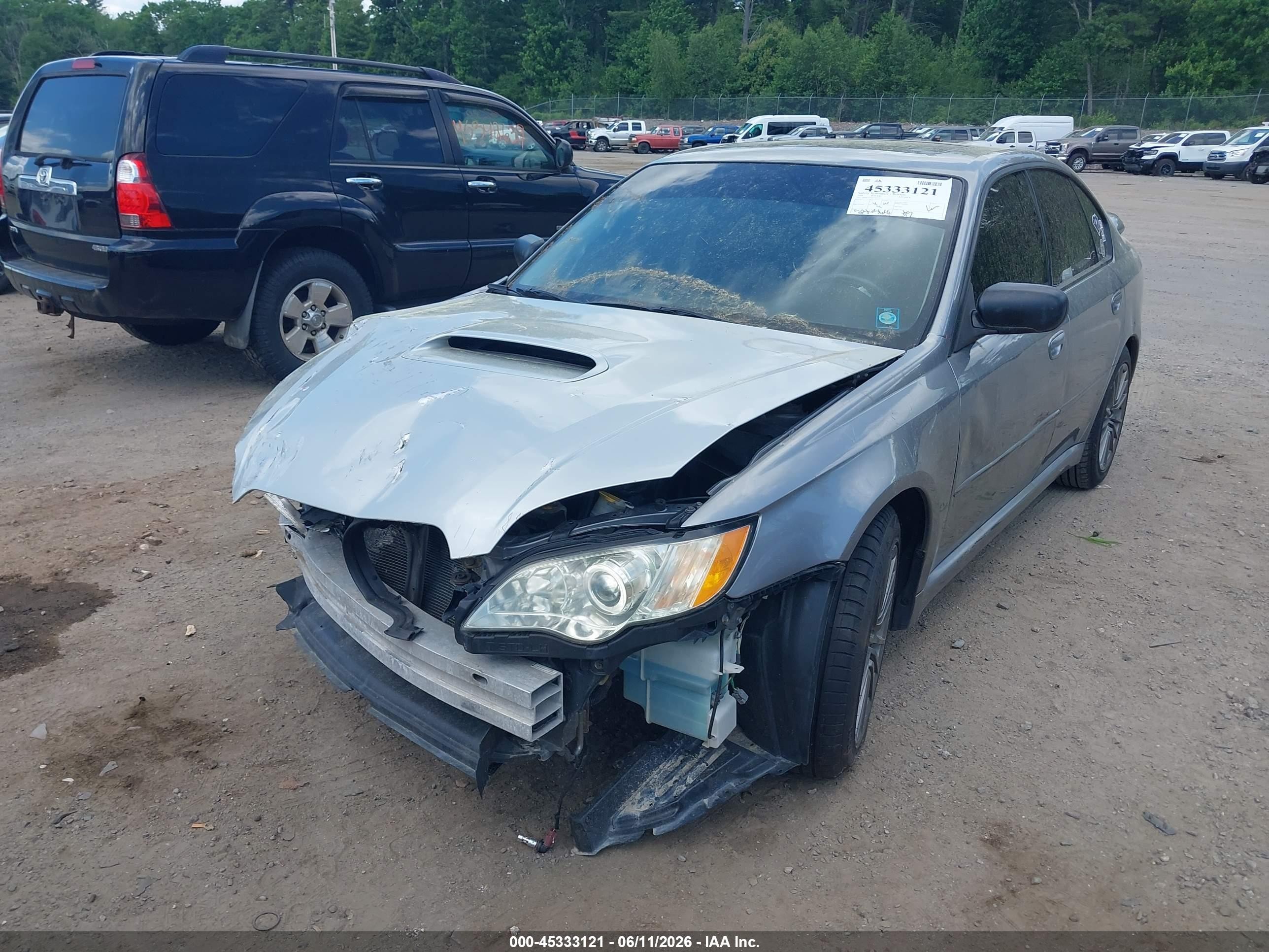 2008 Subaru Legacy 2.5i Limited/ltd W/vdc Gray vin: 4S3BL626487207319