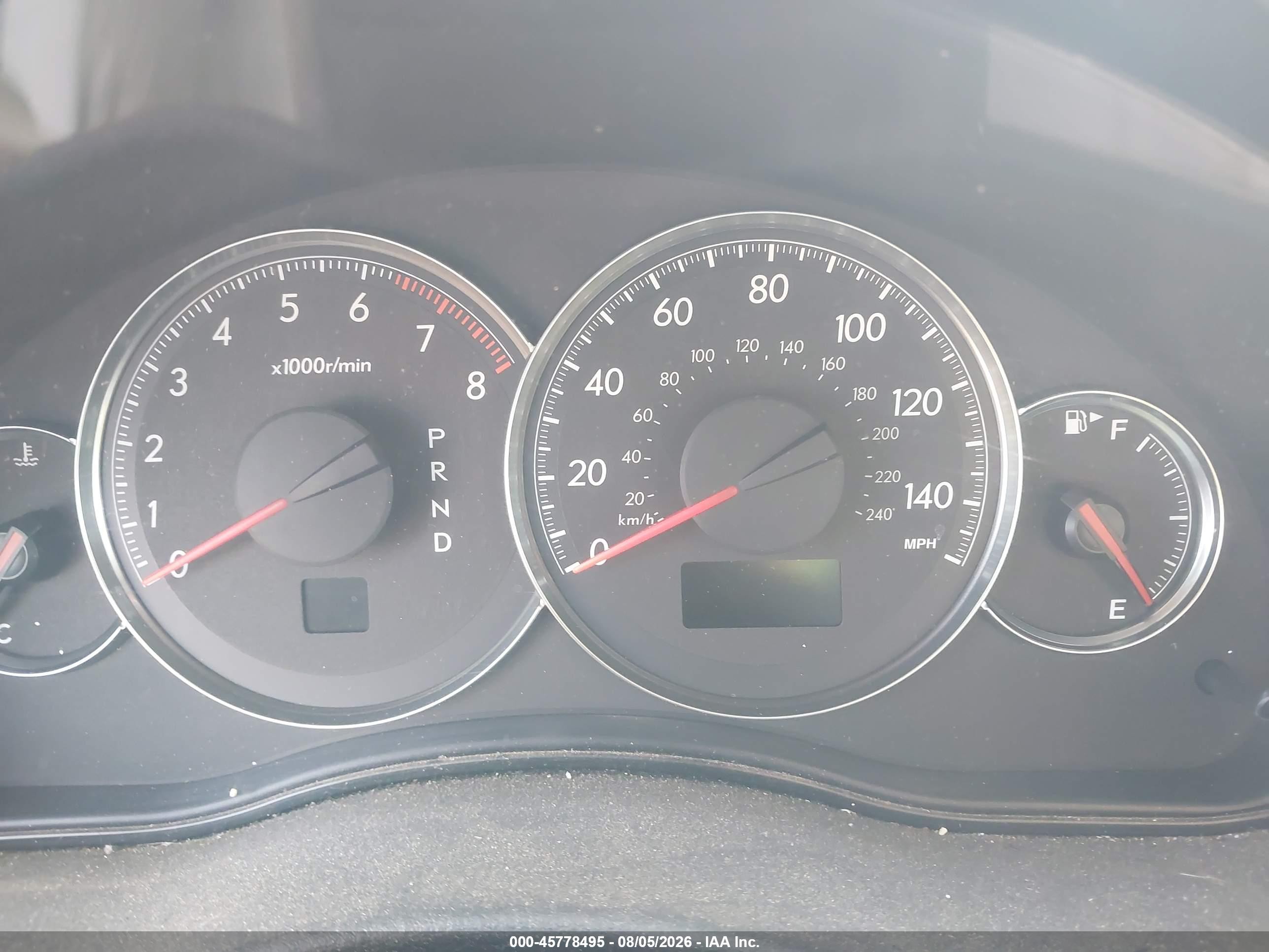 2008 Subaru Legacy 2.5i Limited Белый vin: 4S3BL626487217901