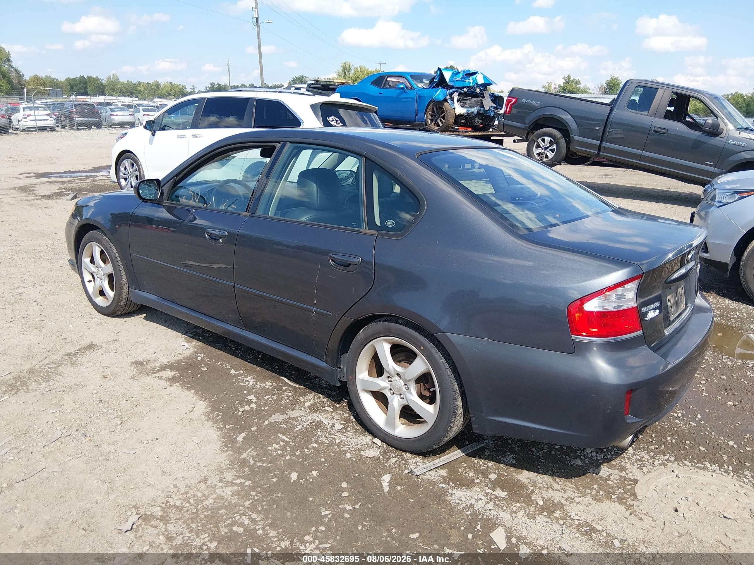 2009 Subaru Legacy 2.5i Limited Серый vin: 4S3BL626497211663