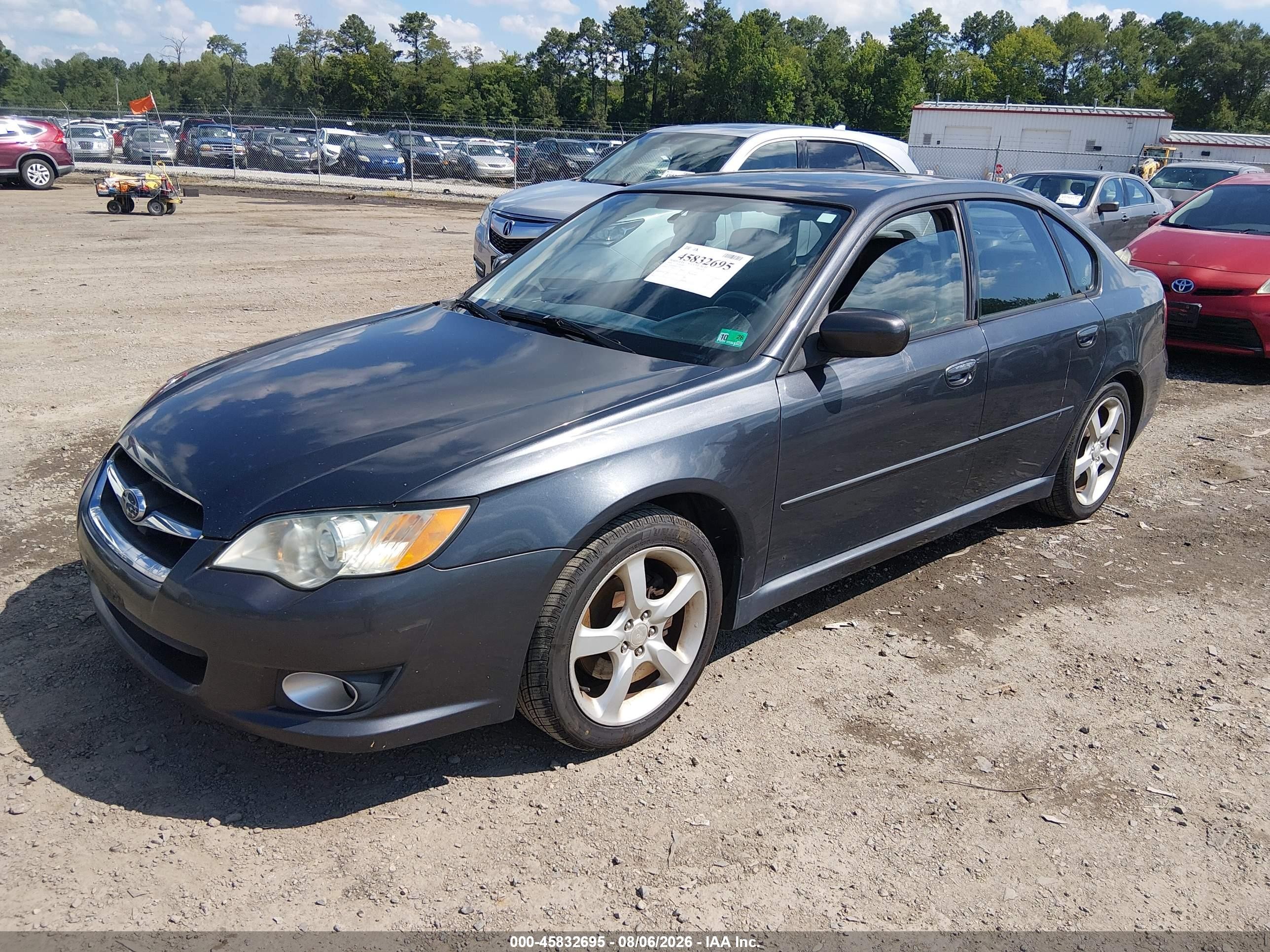 2009 Subaru Legacy 2.5i Limited Серый vin: 4S3BL626497211663