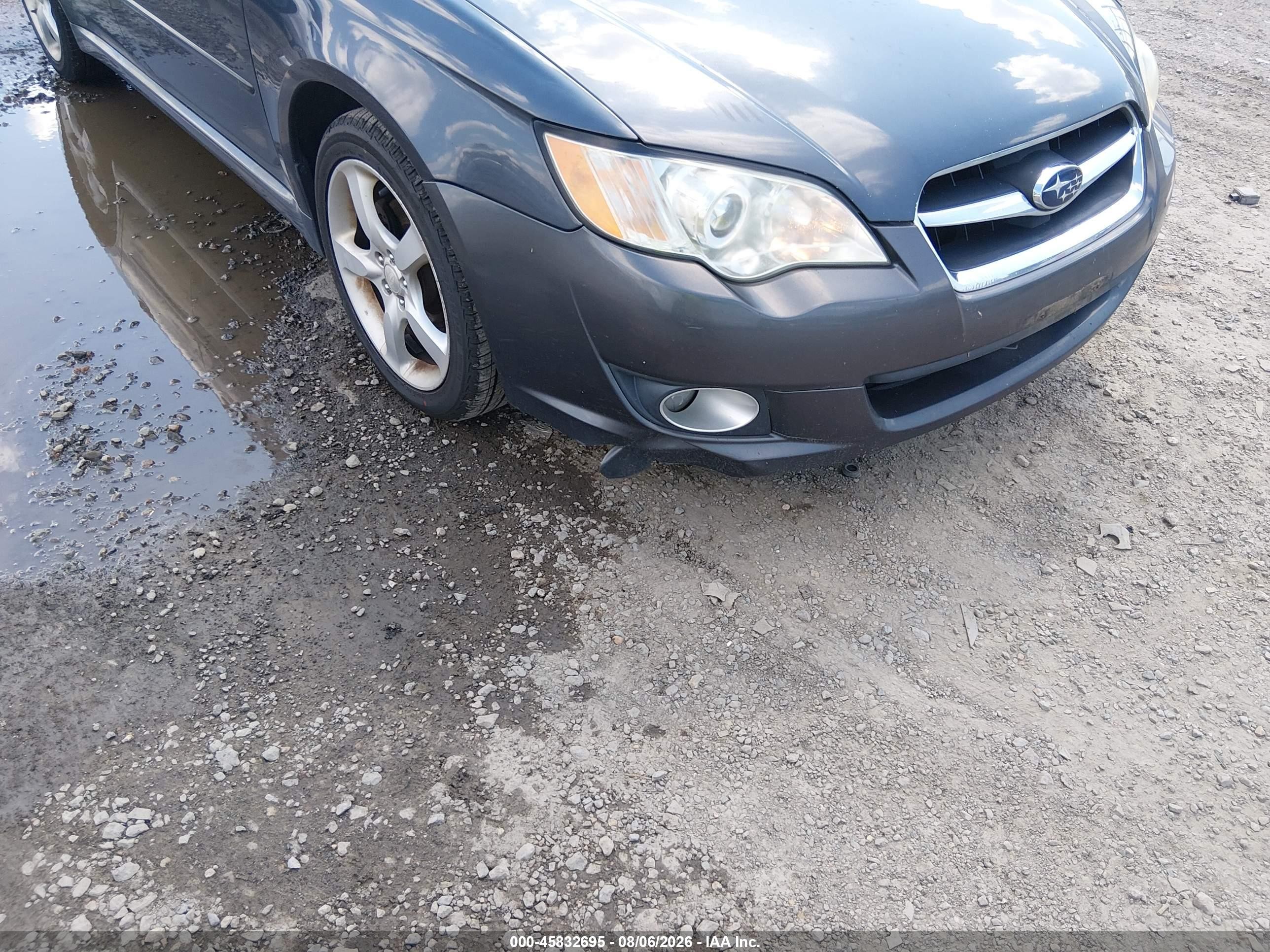 2009 Subaru Legacy 2.5i Limited Серый vin: 4S3BL626497211663