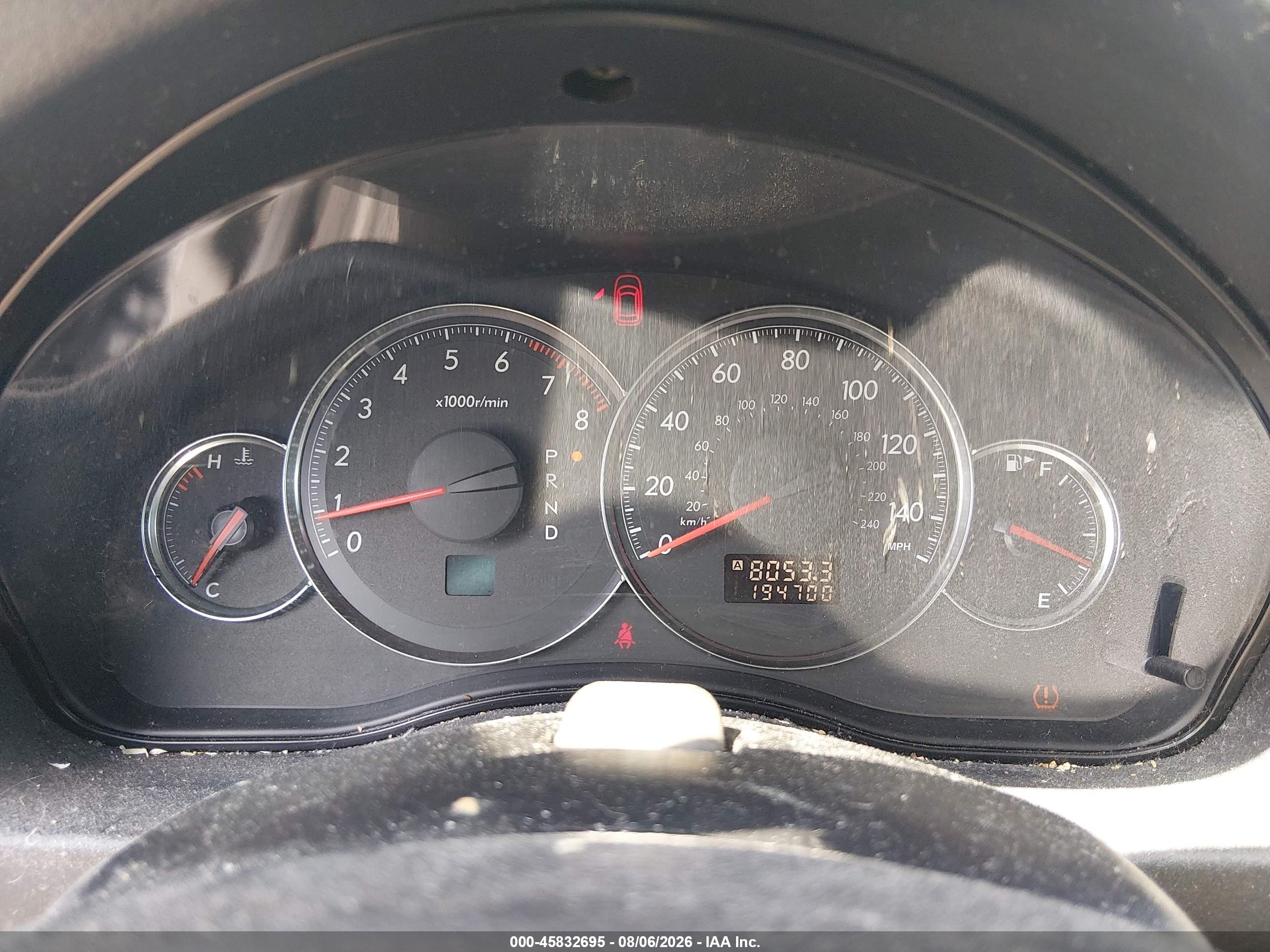 2009 Subaru Legacy 2.5i Limited Серый vin: 4S3BL626497211663