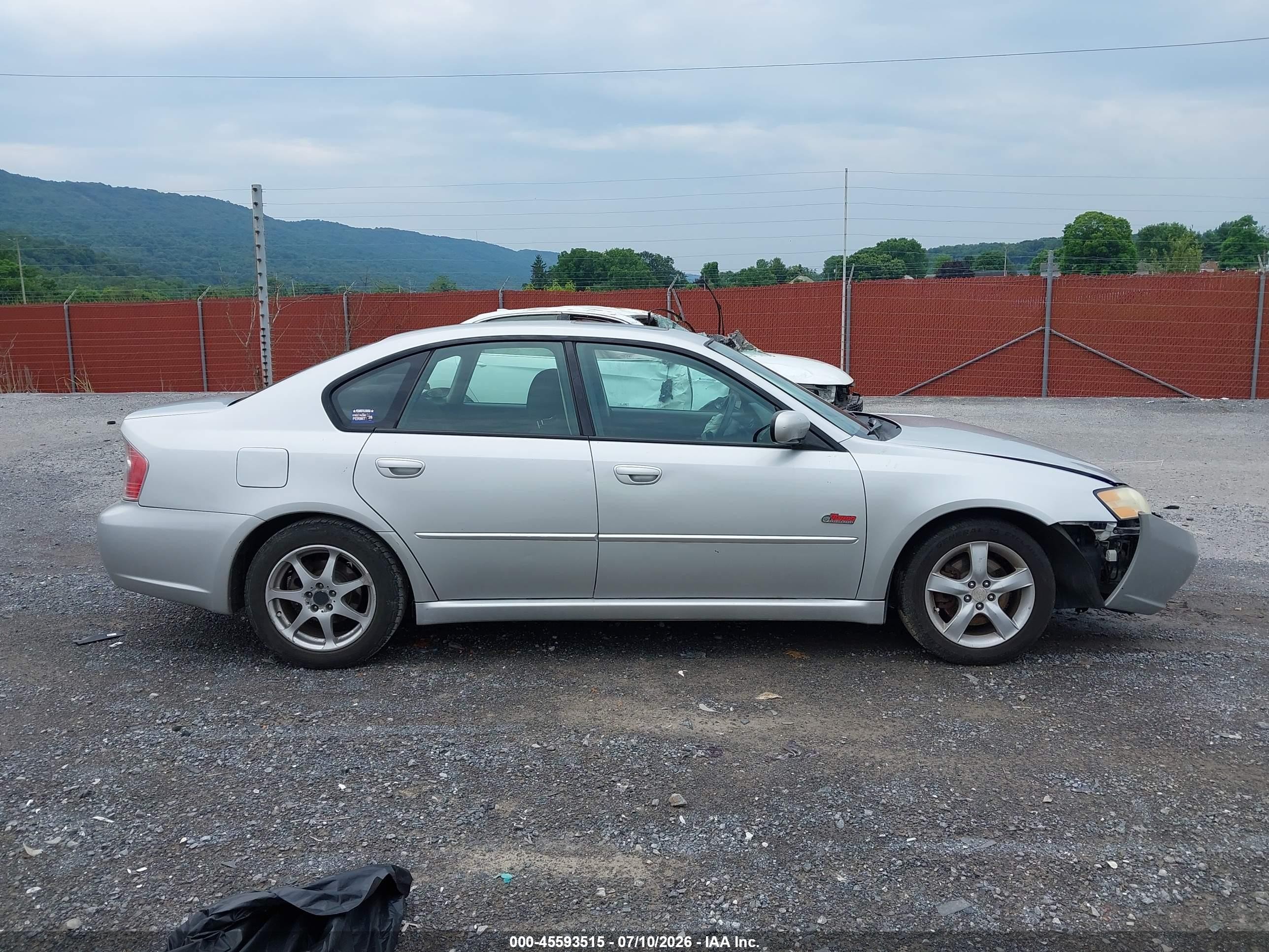 2006 Subaru Legacy 2.5i Silver vin: 4S3BL626567214910
