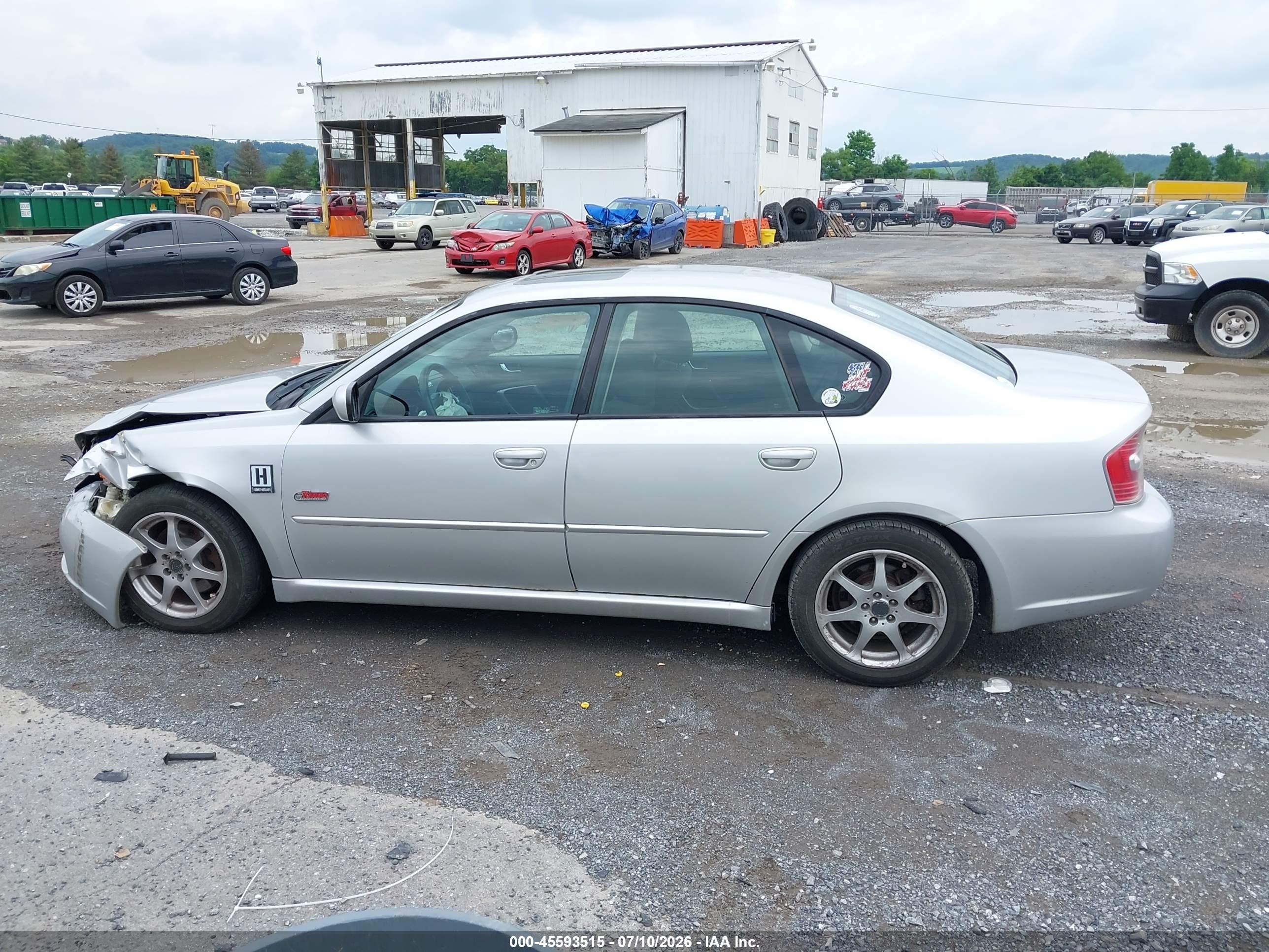 2006 Subaru Legacy 2.5i Silver vin: 4S3BL626567214910