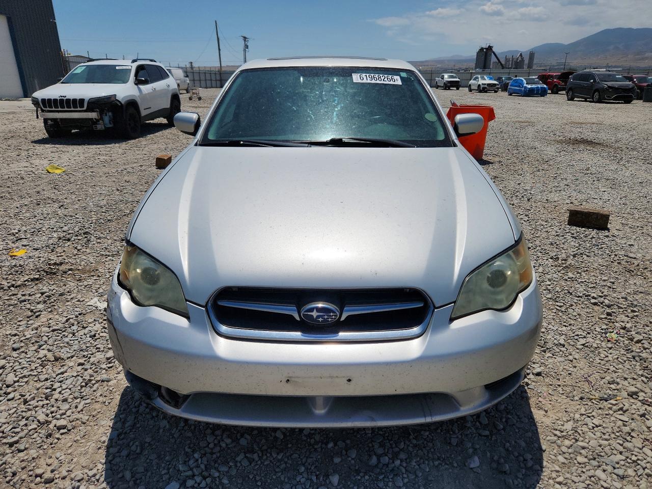2006 Subaru Legacy 2.5i Limited Серый vin: 4S3BL626667208842