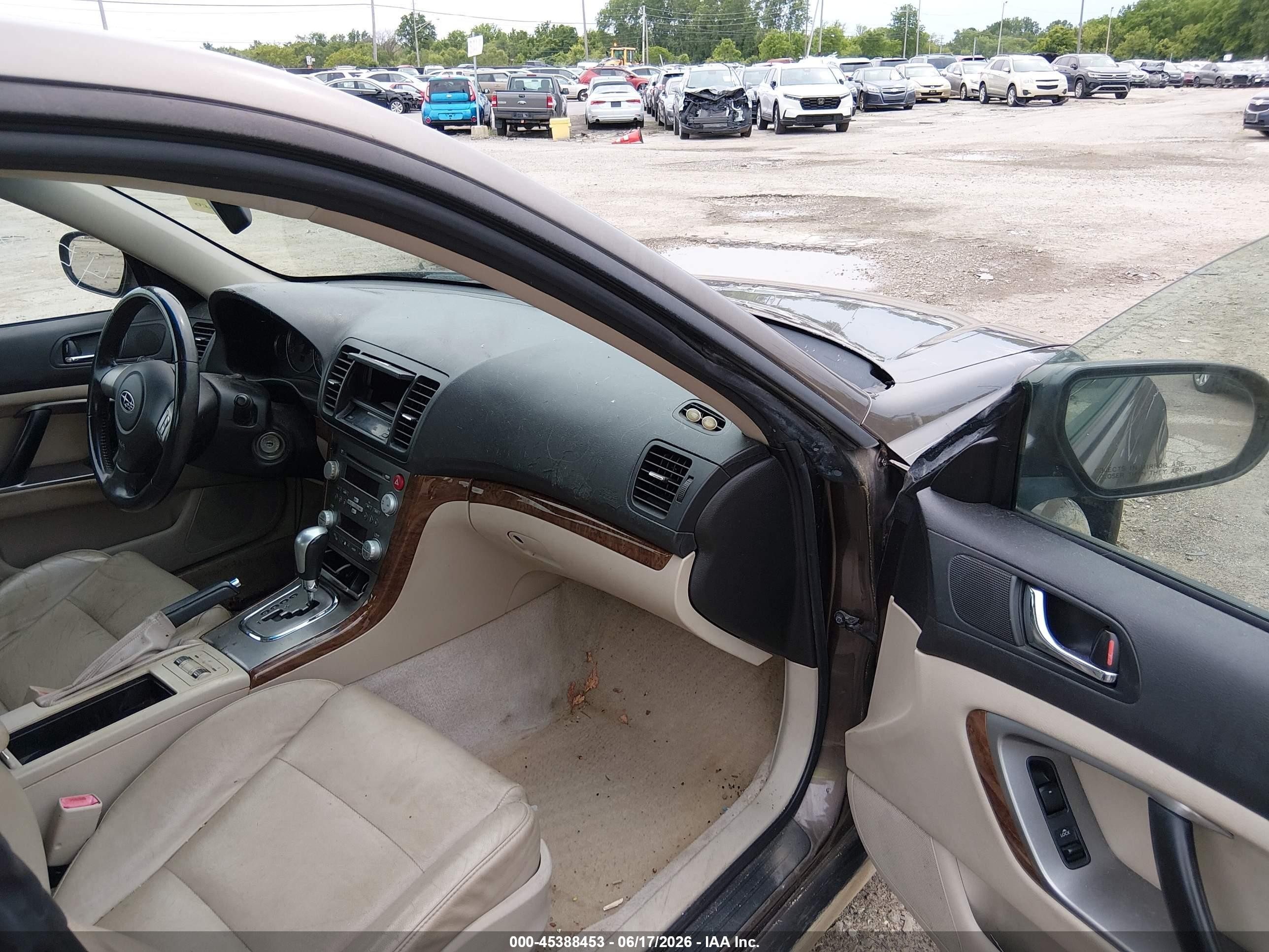 2008 Subaru Legacy (natl) Ltd/ltd W/vdc Gray vin: 4S3BL626687206849