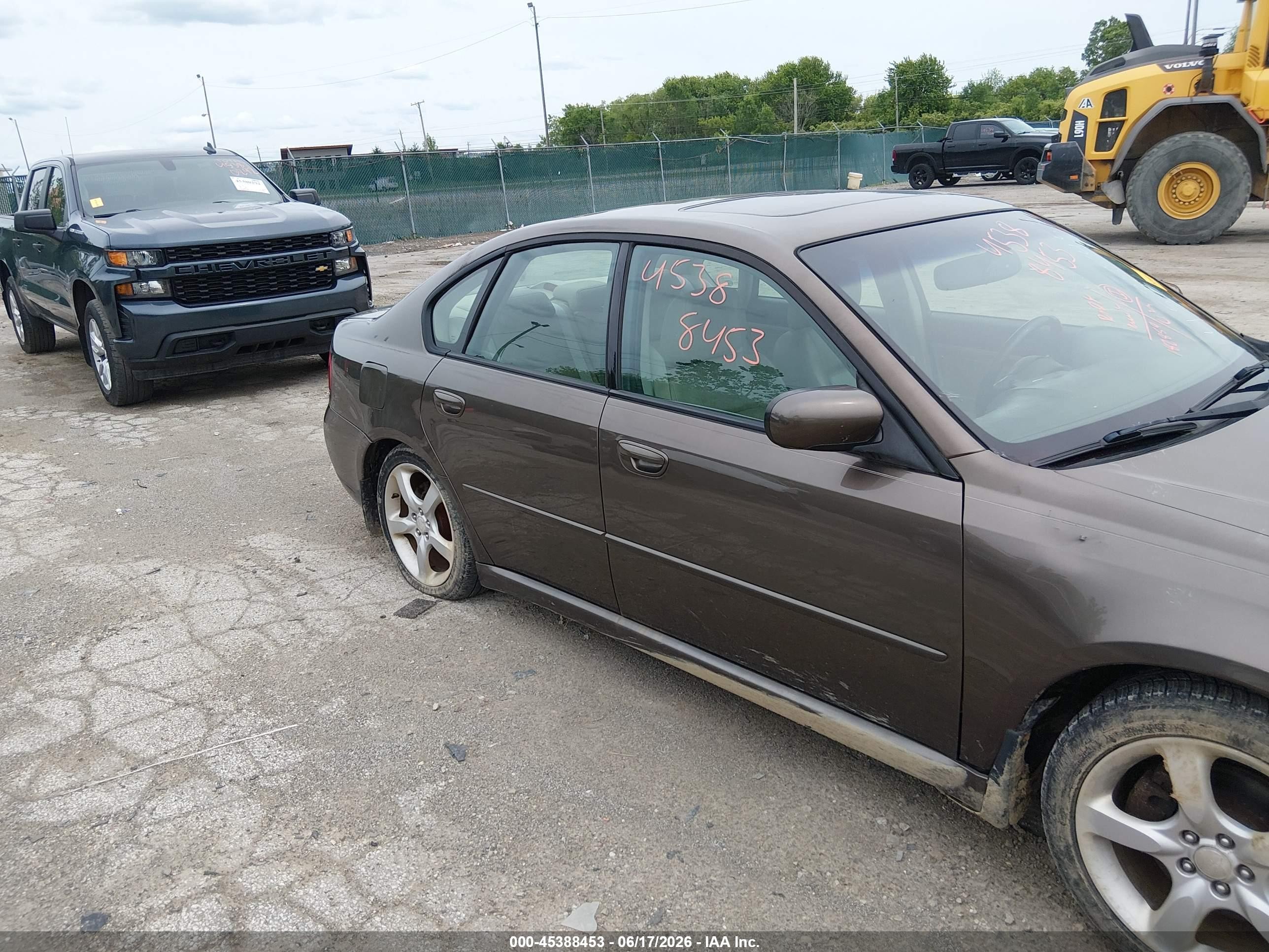 2008 Subaru Legacy (natl) Ltd/ltd W/vdc Gray vin: 4S3BL626687206849