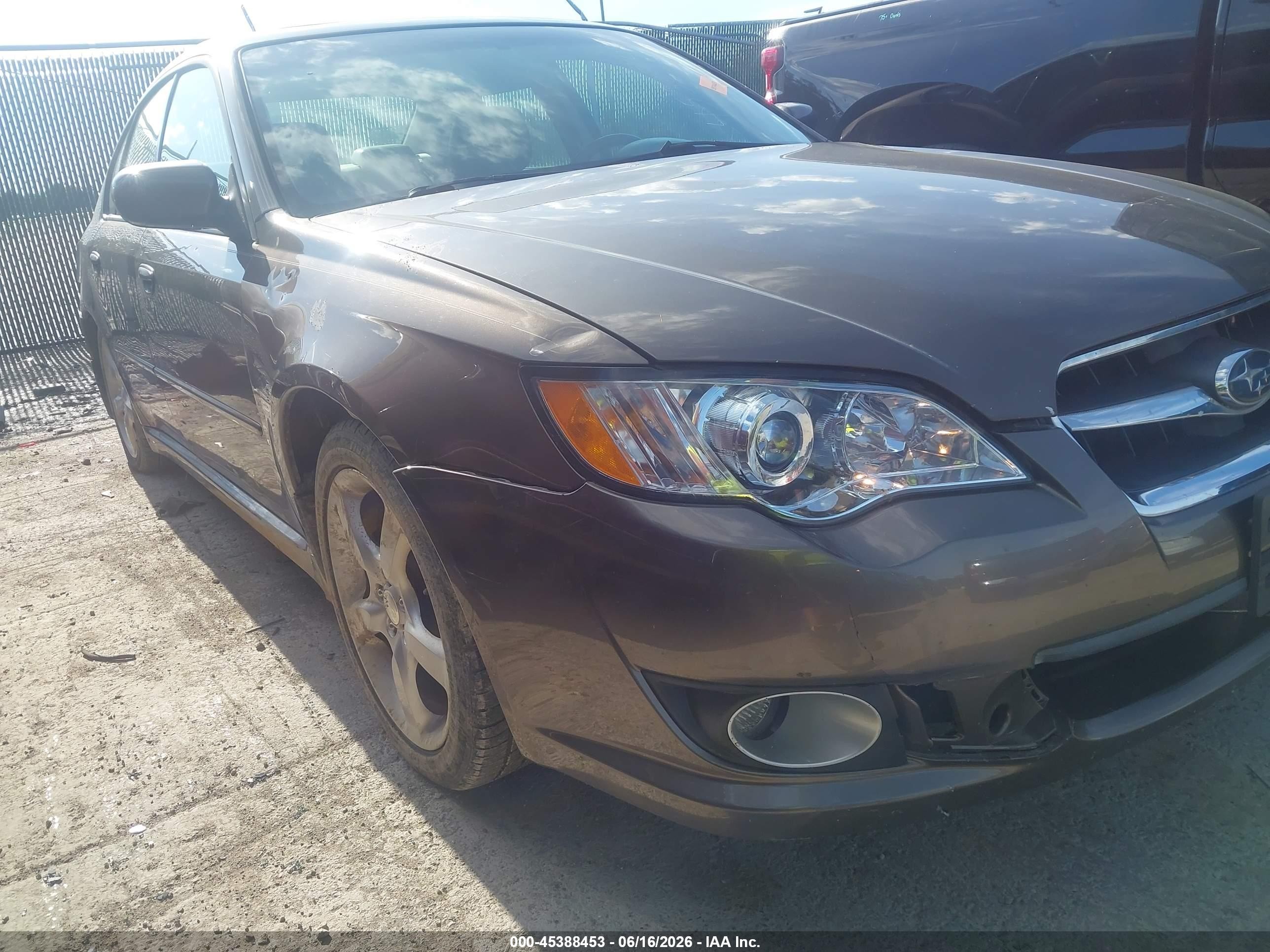 2008 Subaru Legacy (natl) Ltd/ltd W/vdc Gray vin: 4S3BL626687206849