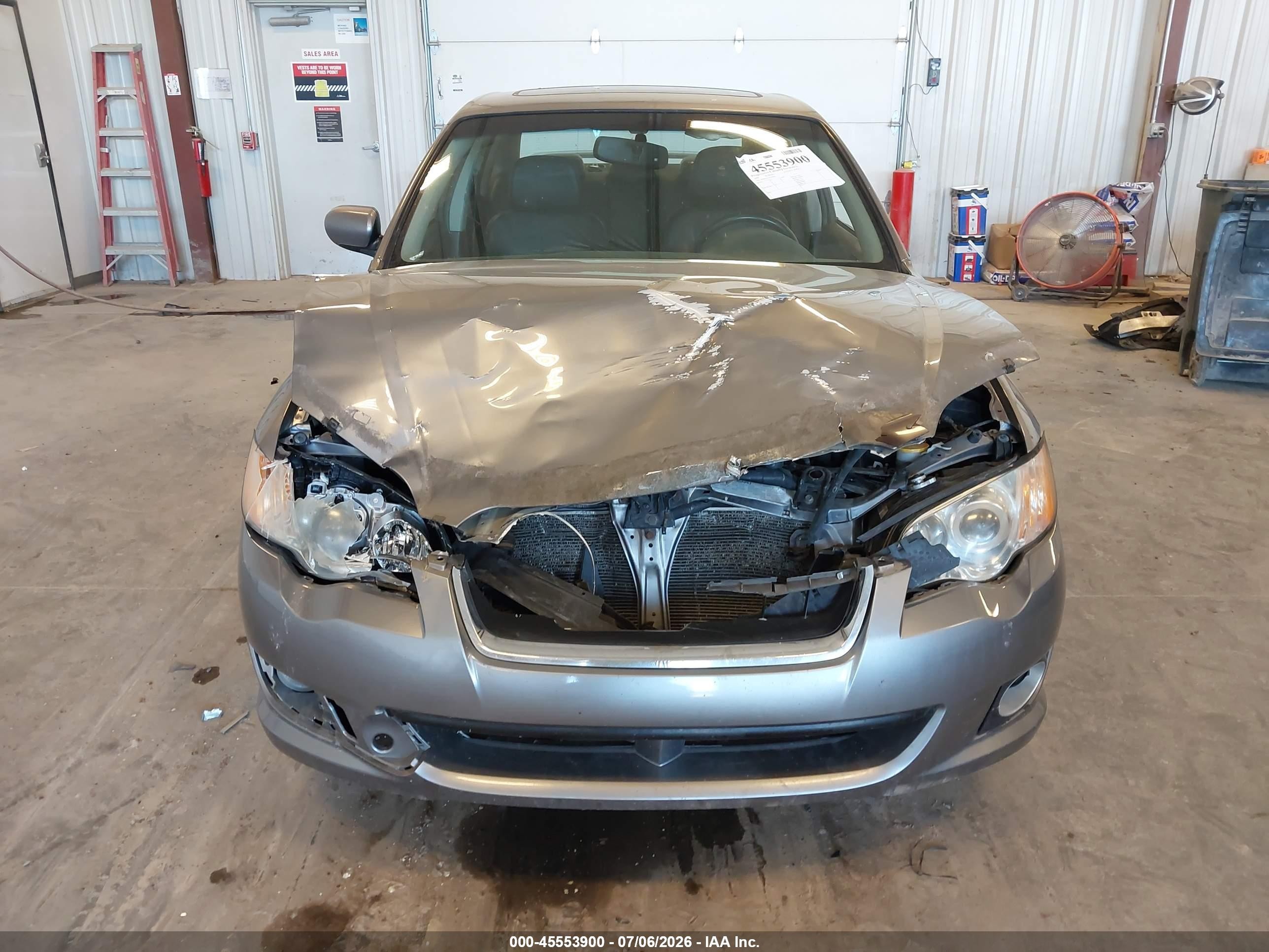 2008 Subaru Legacy (natl) Ltd/ltd W/vdc Gray vin: 4S3BL626687223442