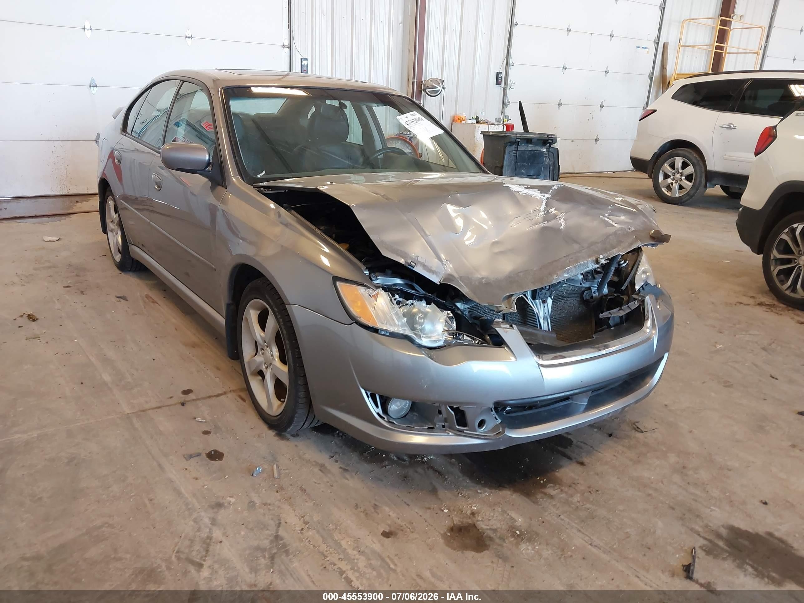 2008 Subaru Legacy (natl) Ltd/ltd W/vdc Gray vin: 4S3BL626687223442