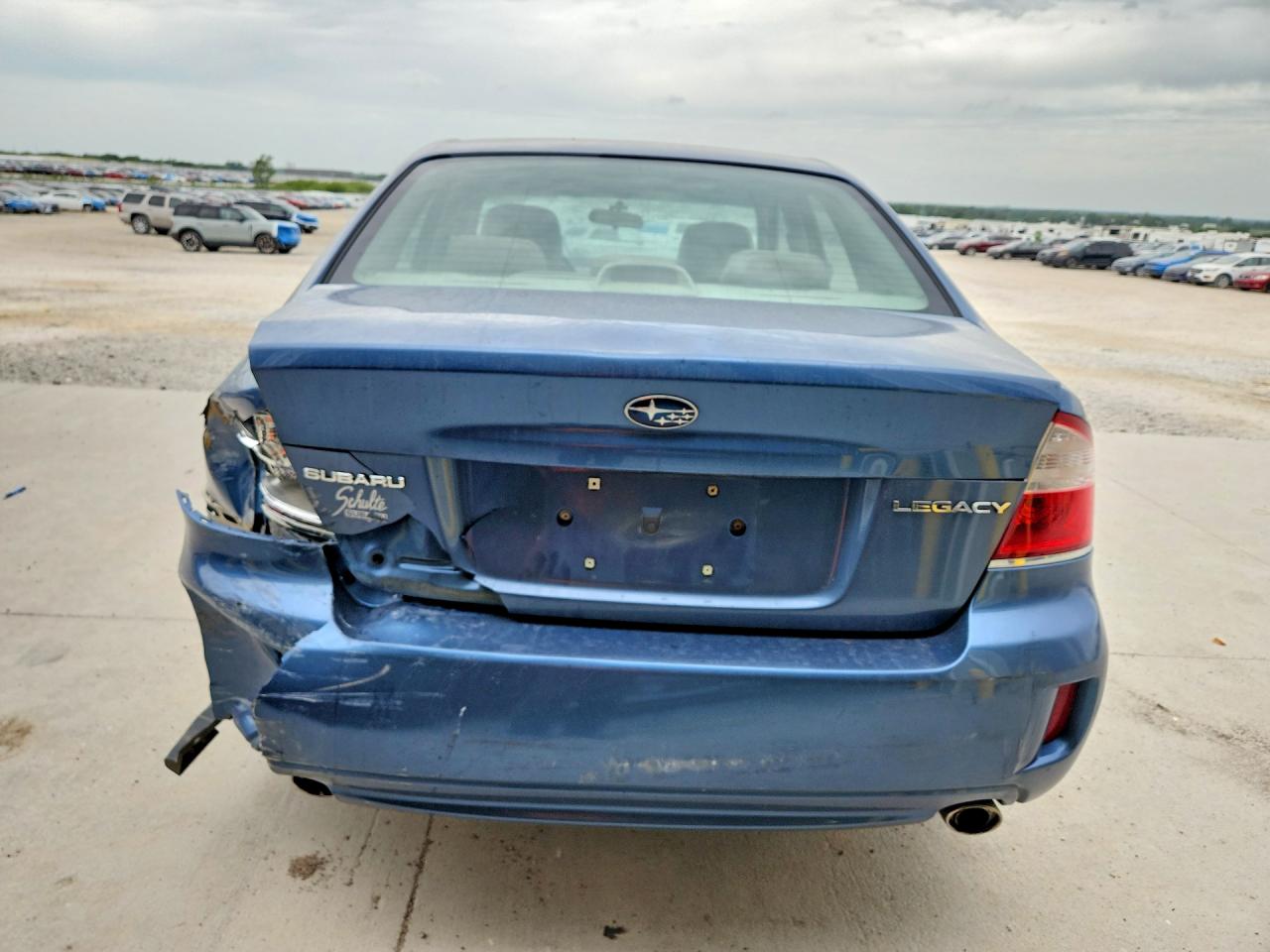 2009 Subaru Legacy 2.5i Limited Blue vin: 4S3BL626697220252