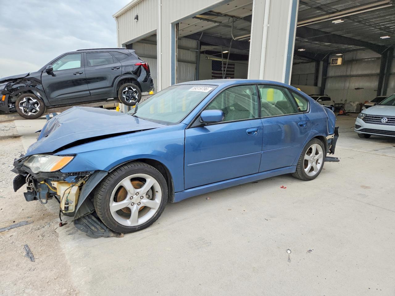 2009 Subaru Legacy 2.5i Limited Blue vin: 4S3BL626697220252