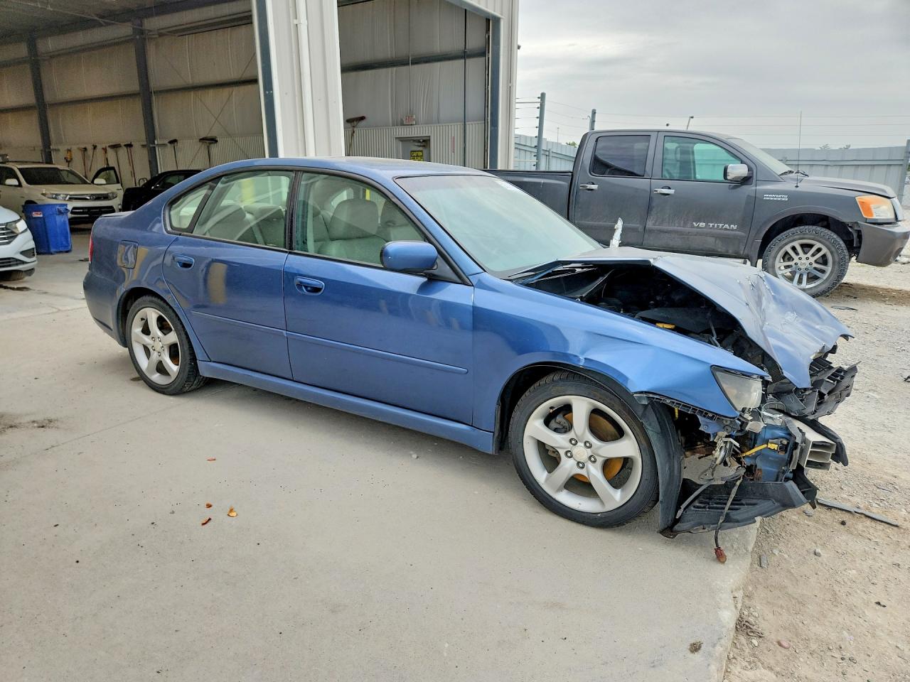 2009 Subaru Legacy 2.5i Limited Blue vin: 4S3BL626697220252