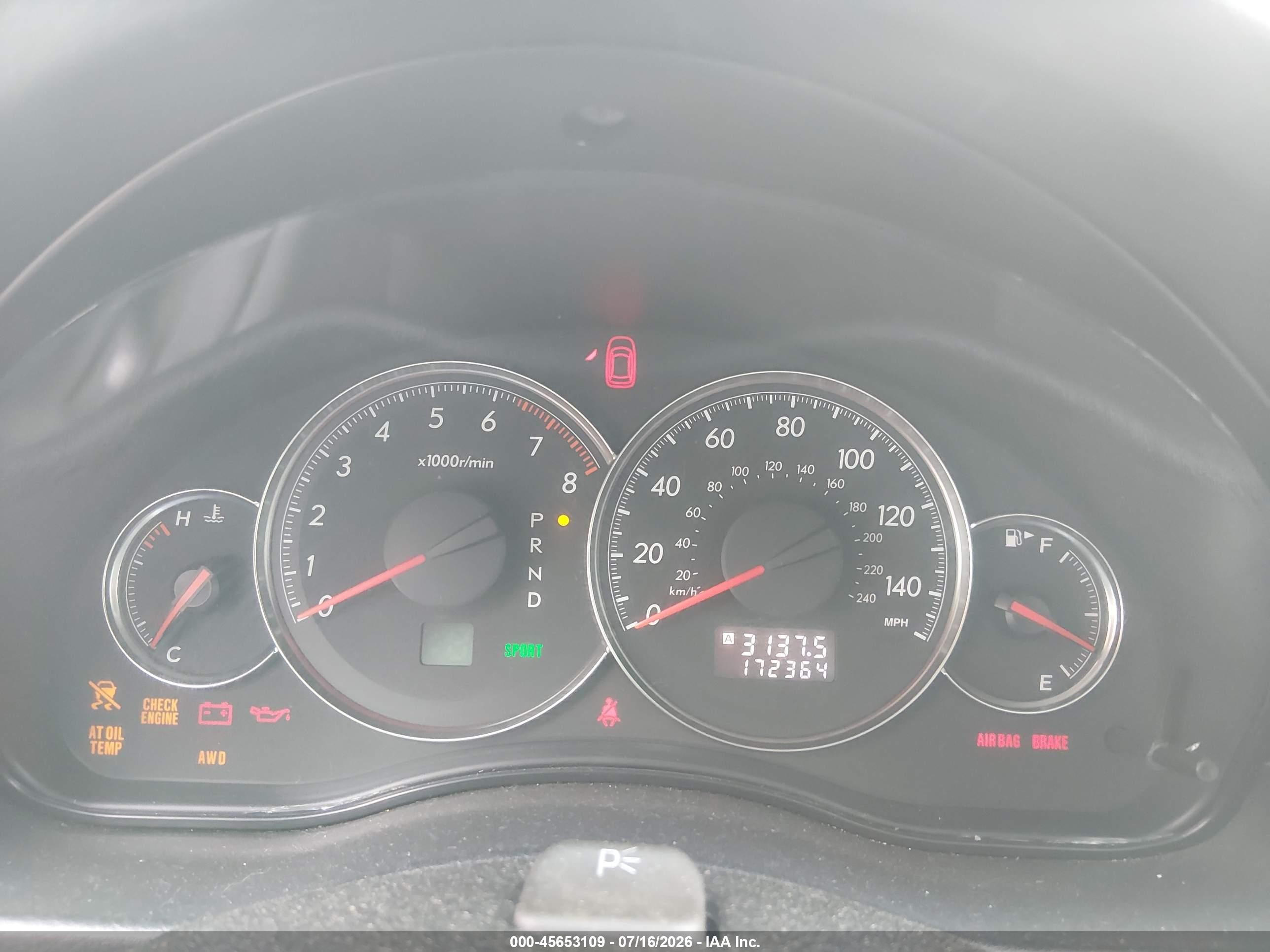2009 Subaru Legacy 2.5i Limited Черный vin: 4S3BL626697229825
