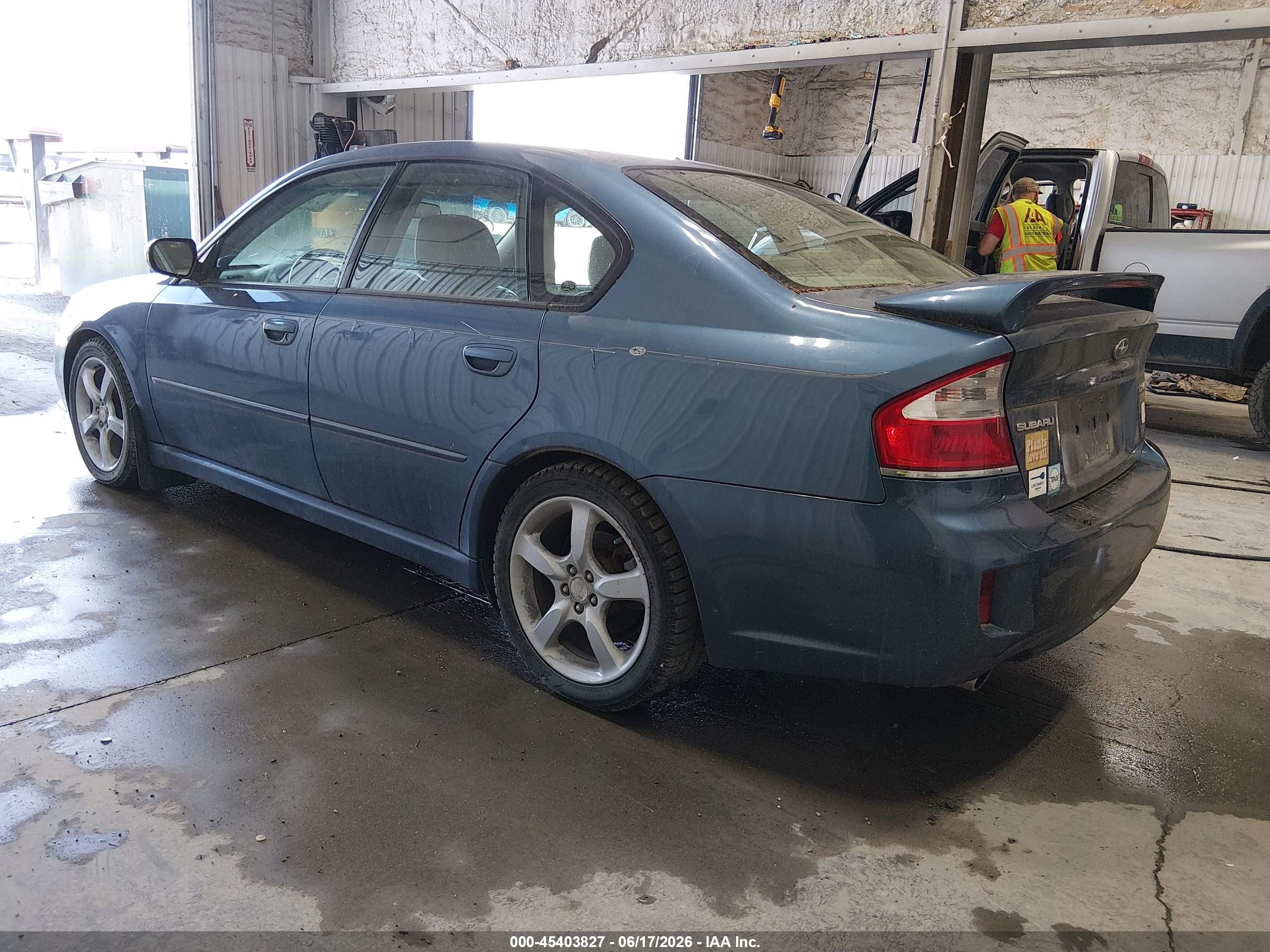 2009 Subaru Legacy 2.5i Limited Blue vin: 4S3BL626697230568