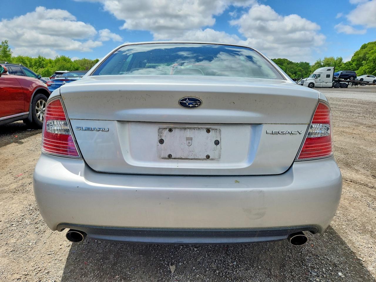 2006 Subaru Legacy 2.5i Limited Silver vin: 4S3BL626767209062