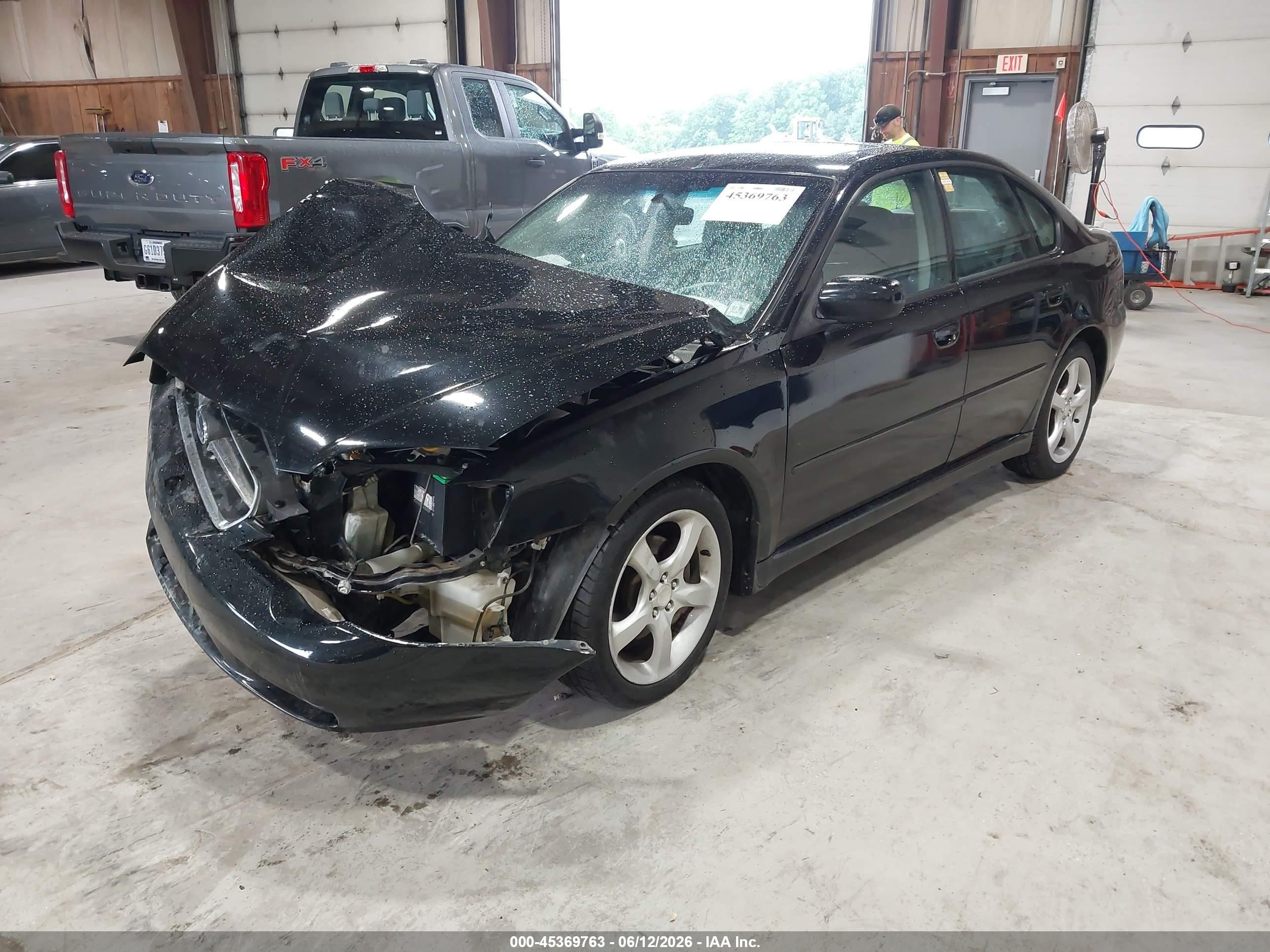 2007 Subaru Legacy 2.5i Limited Black vin: 4S3BL626777203635