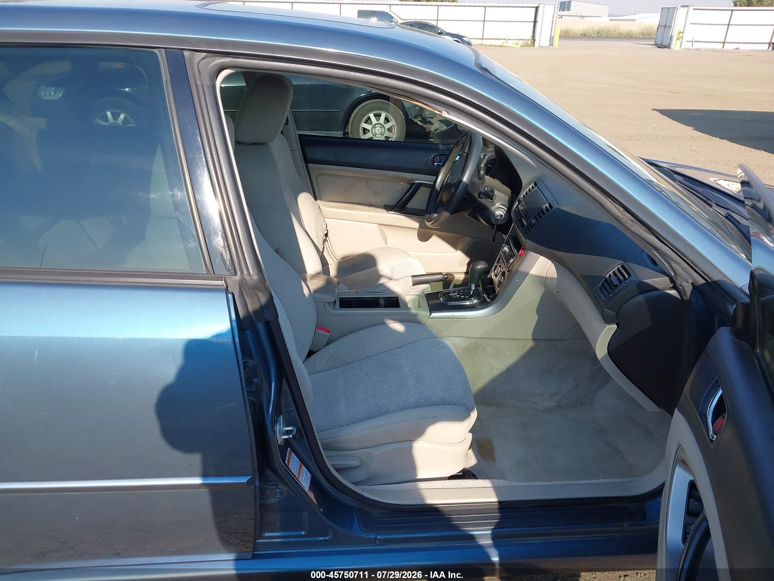 2006 Subaru Legacy 2.5i/2.5i Limited Blue vin: 4S3BL626867210432