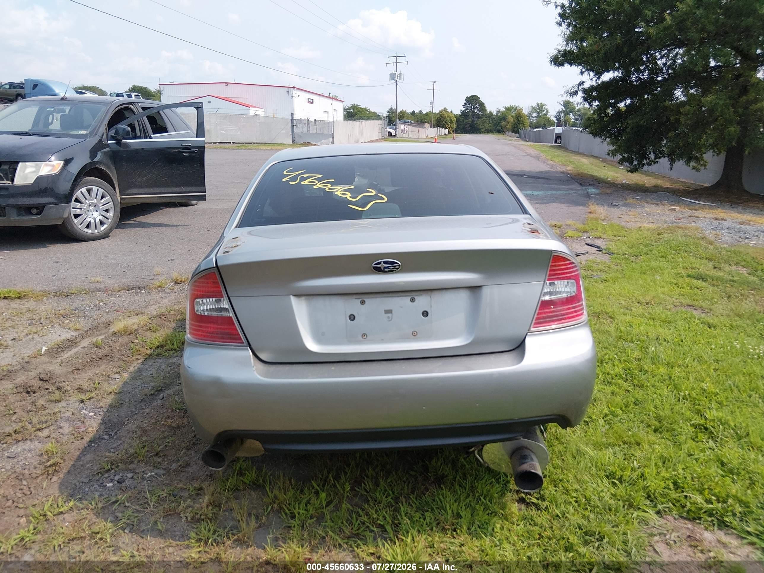 2006 Subaru Legacy 2.5gt Limited/2.5gt Spec.b Silver vin: 4S3BL676166206771