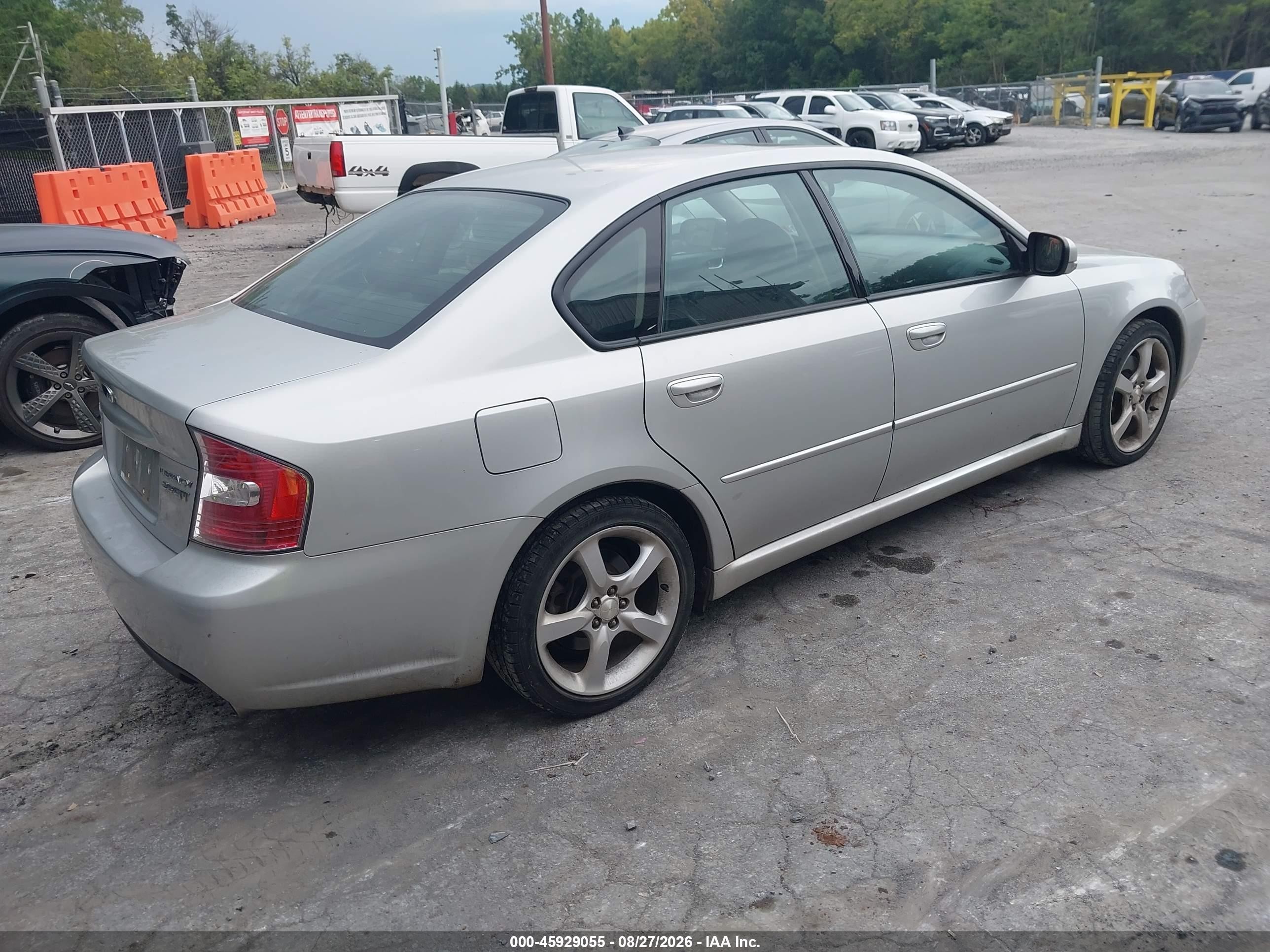 2005 Subaru Legacy 2.5gt Limited Silver vin: 4S3BL676256203540