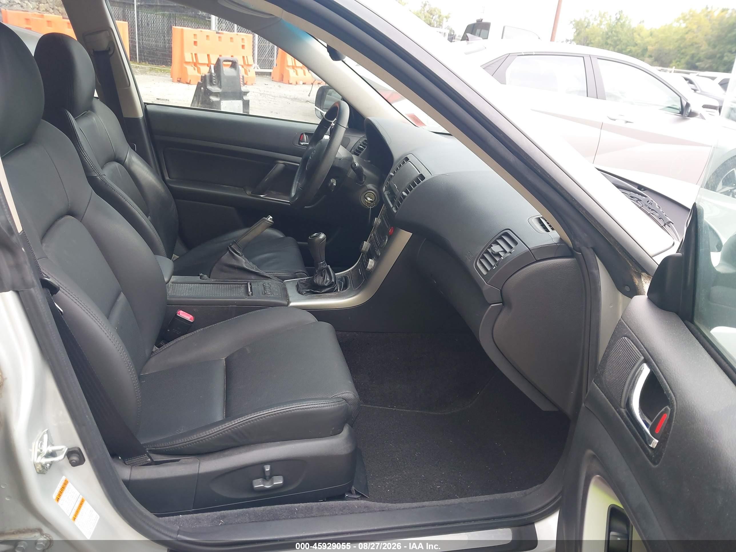 2005 Subaru Legacy 2.5gt Limited Silver vin: 4S3BL676256203540