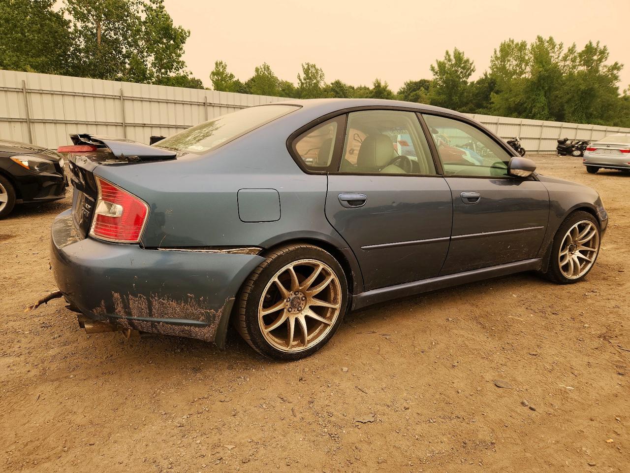 2006 Subaru Legacy Gt Limited Blue vin: 4S3BL676366200132